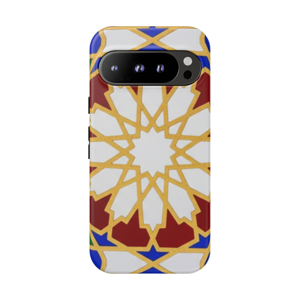 Geometric Moroccan Pattern Tough Case | Colorful Mosaic Phone Cover