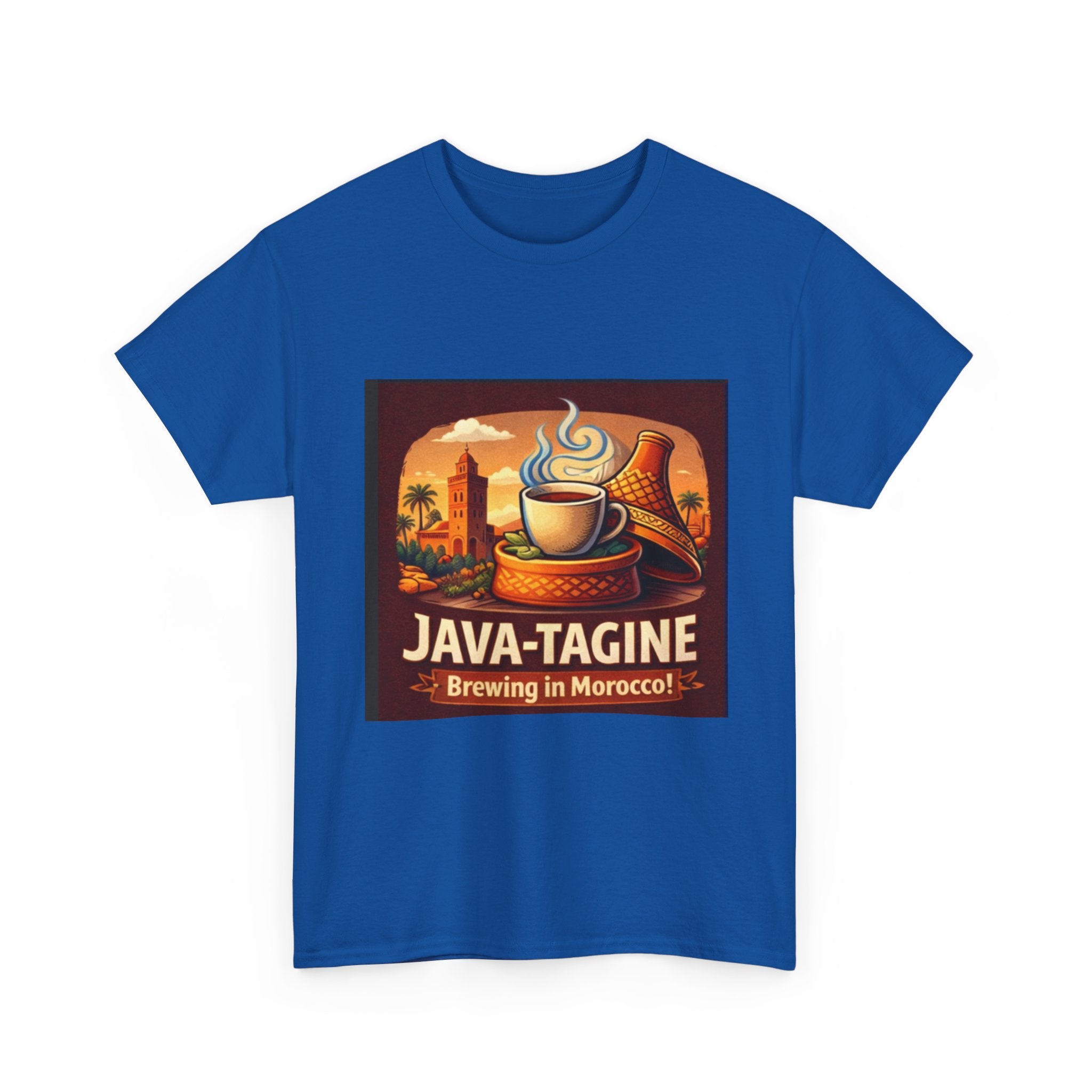 Java-Tagine Marrakech Graphic Tee | Moroccan Travel Tshirt