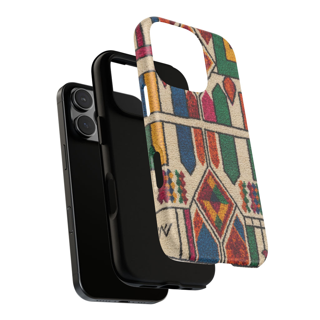 Colorful Moroccan Berber Pattern Phone Case | Tough Cases