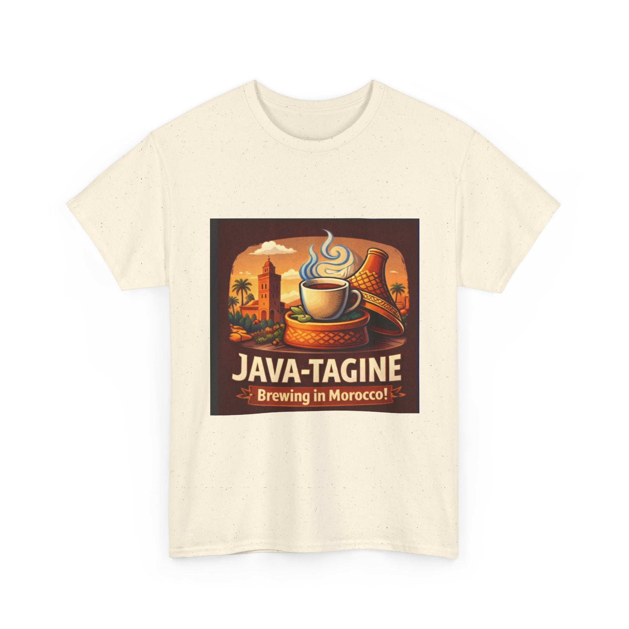 Java-Tagine Marrakech Graphic Tee | Moroccan Travel Tshirt