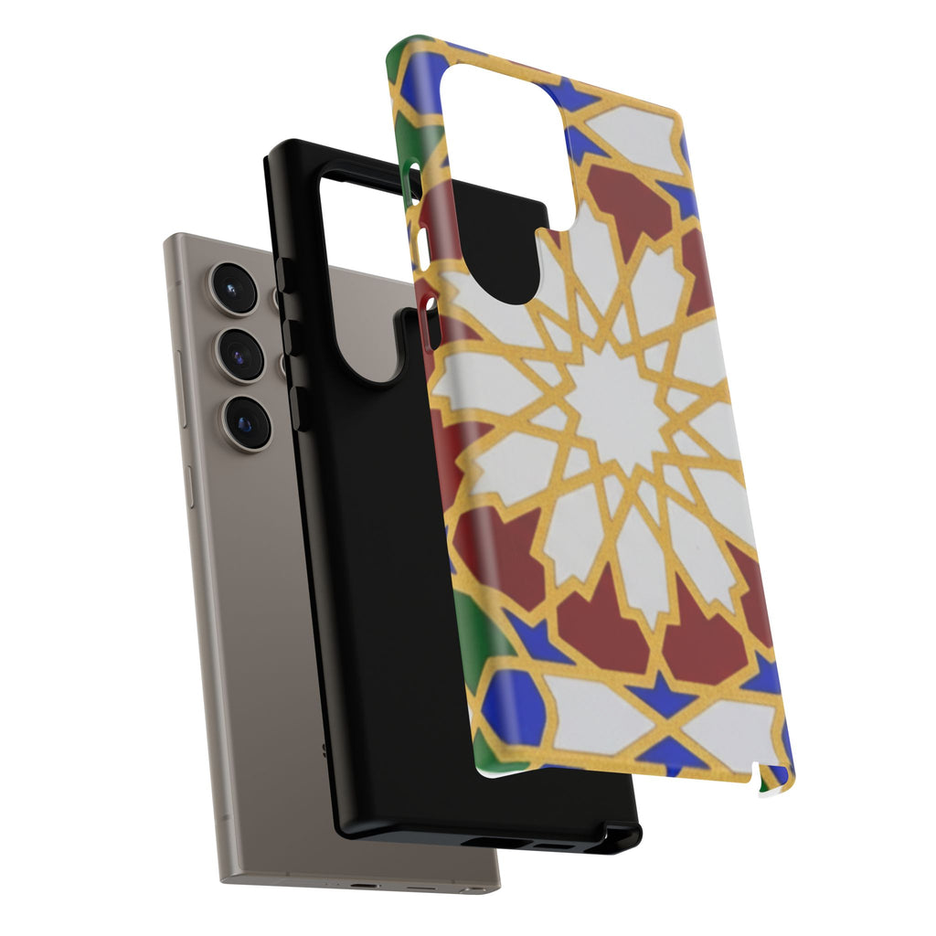 Geometric Moroccan Pattern Tough Case | Colorful Mosaic Phone Cover