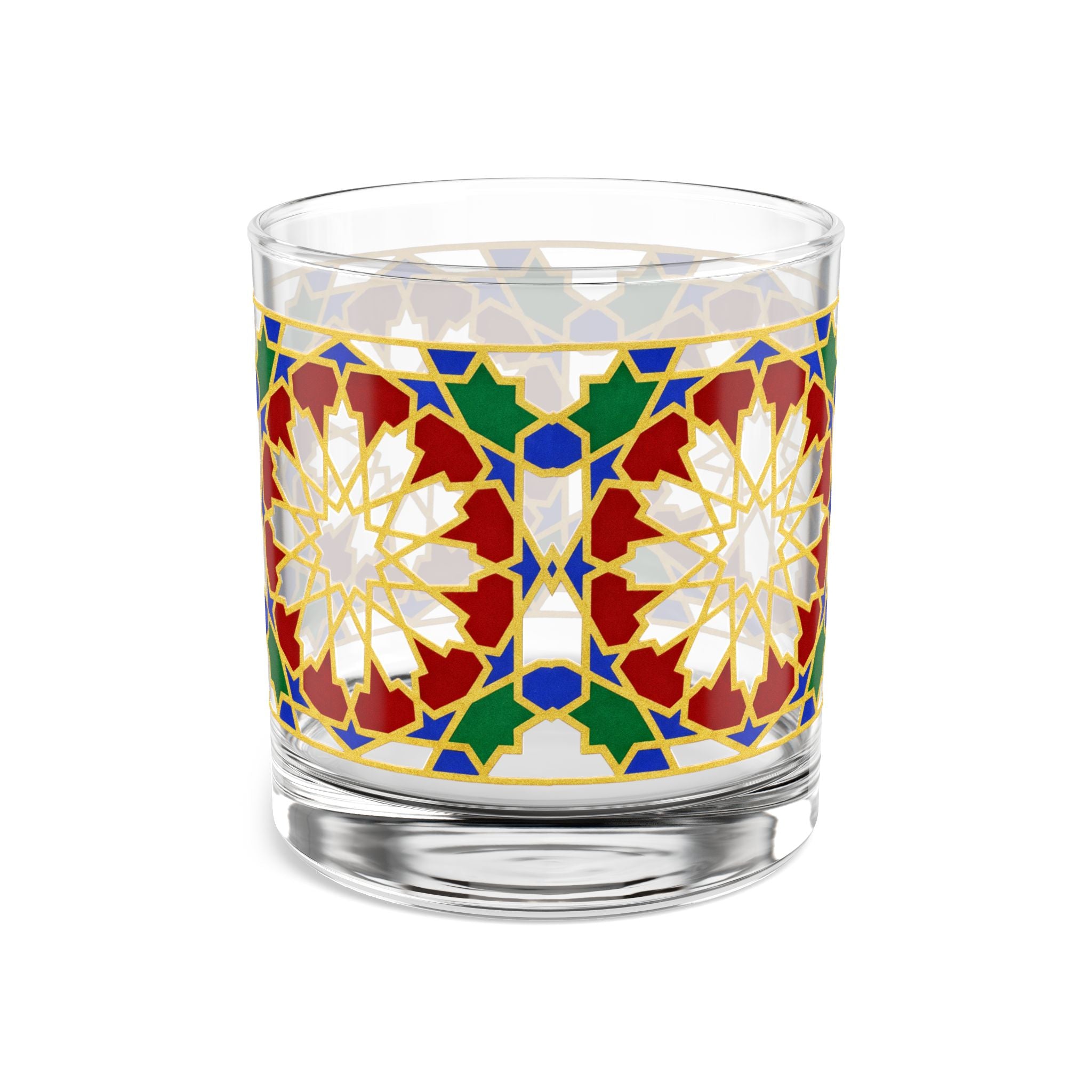 Moroccan Tea Glass Printed, 10oz