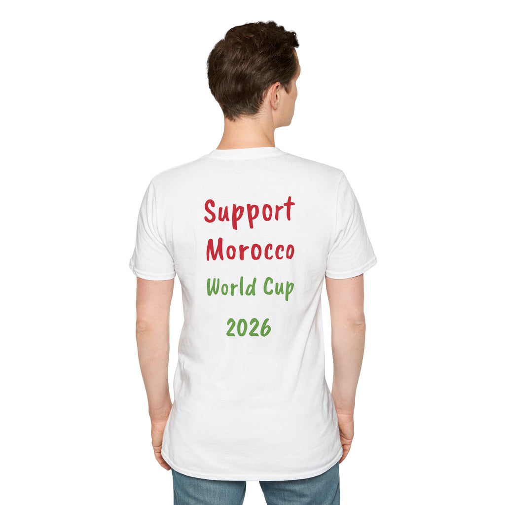 Dima Maghreb Moroccan Flag World Cup 2026 T-Shirt | Support Morocco