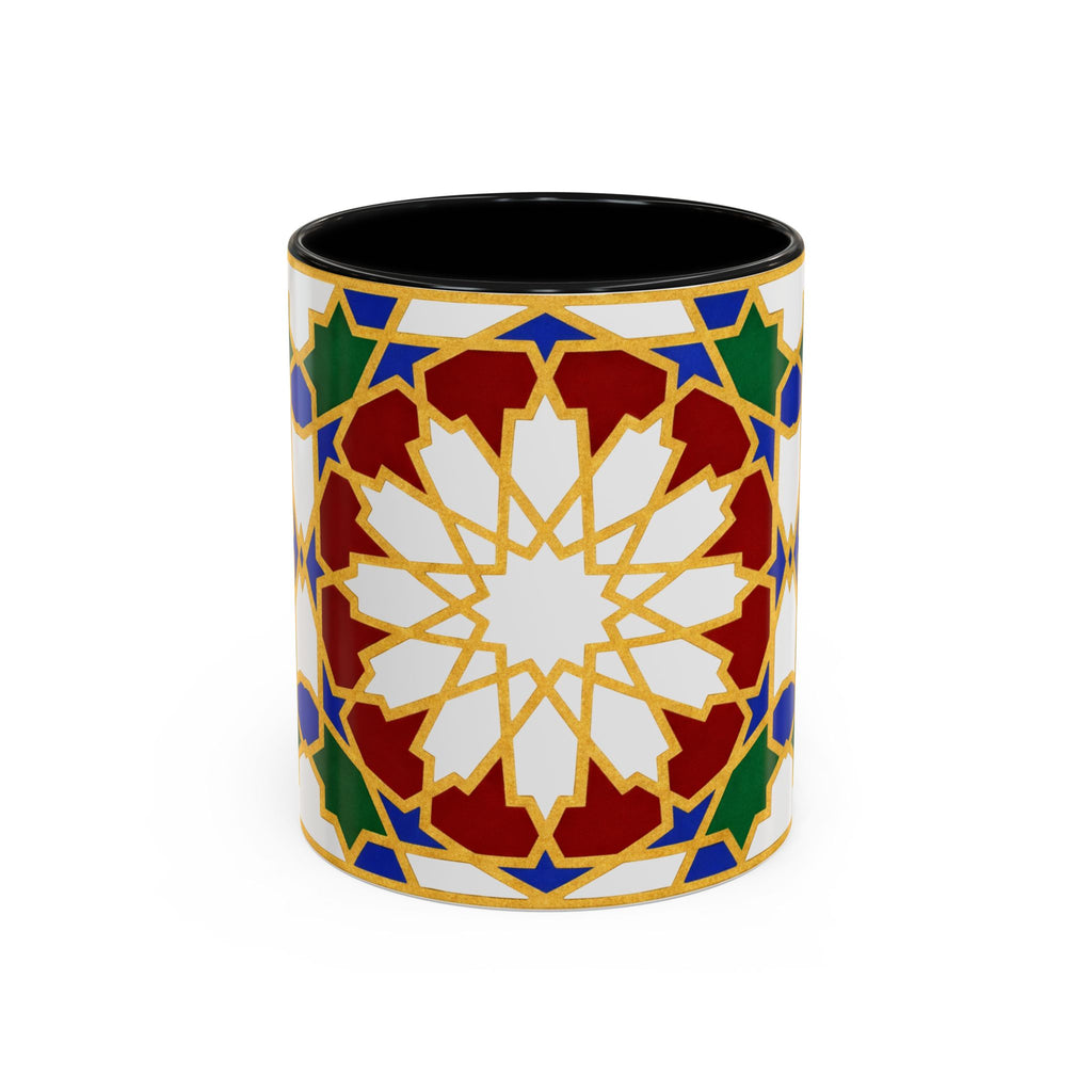 Geometric Moroccan Tile Mug | Accent Coffee Mug