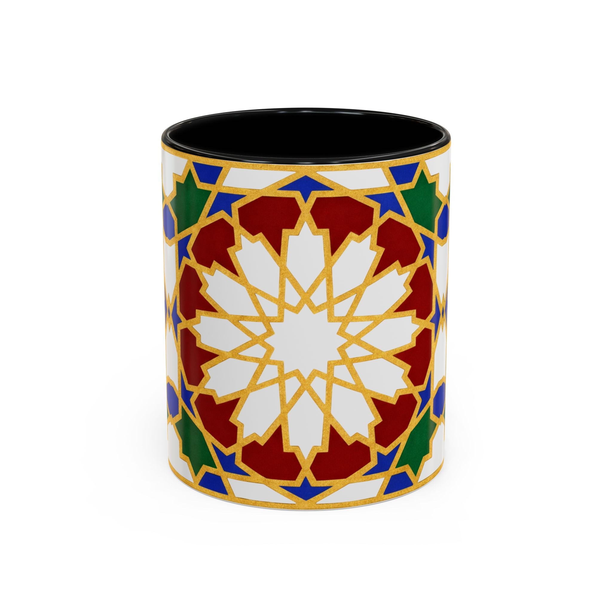 Geometric Moroccan Tile Mug | Accent Coffee Mug