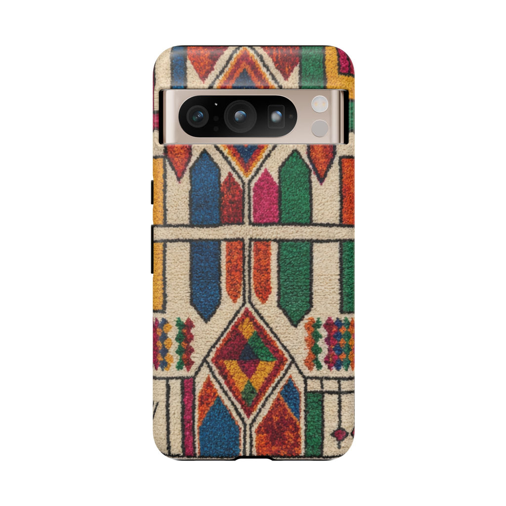Colorful Moroccan Berber Pattern Phone Case | Tough Cases
