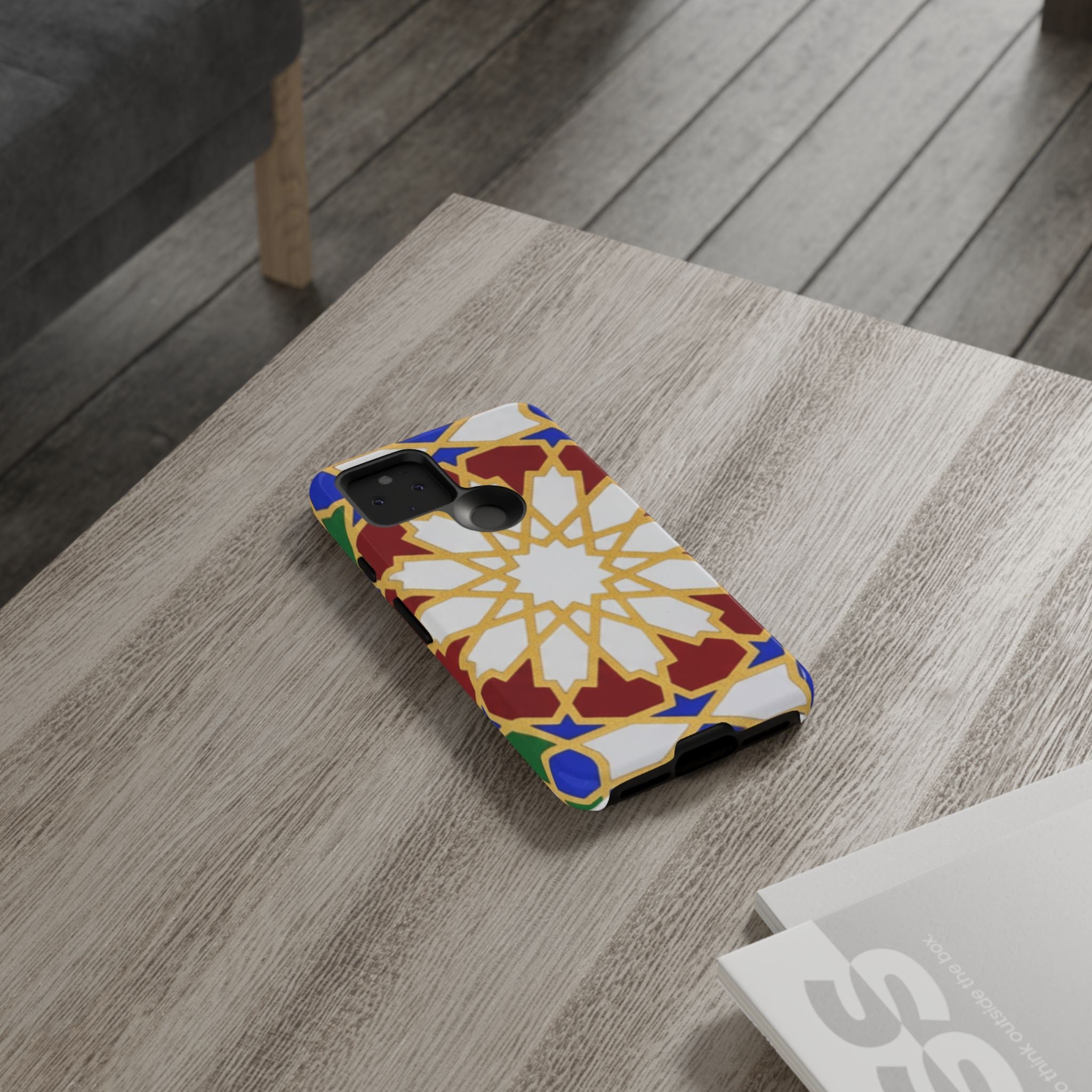 Geometric Moroccan Pattern Tough Case | Colorful Mosaic Phone Cover