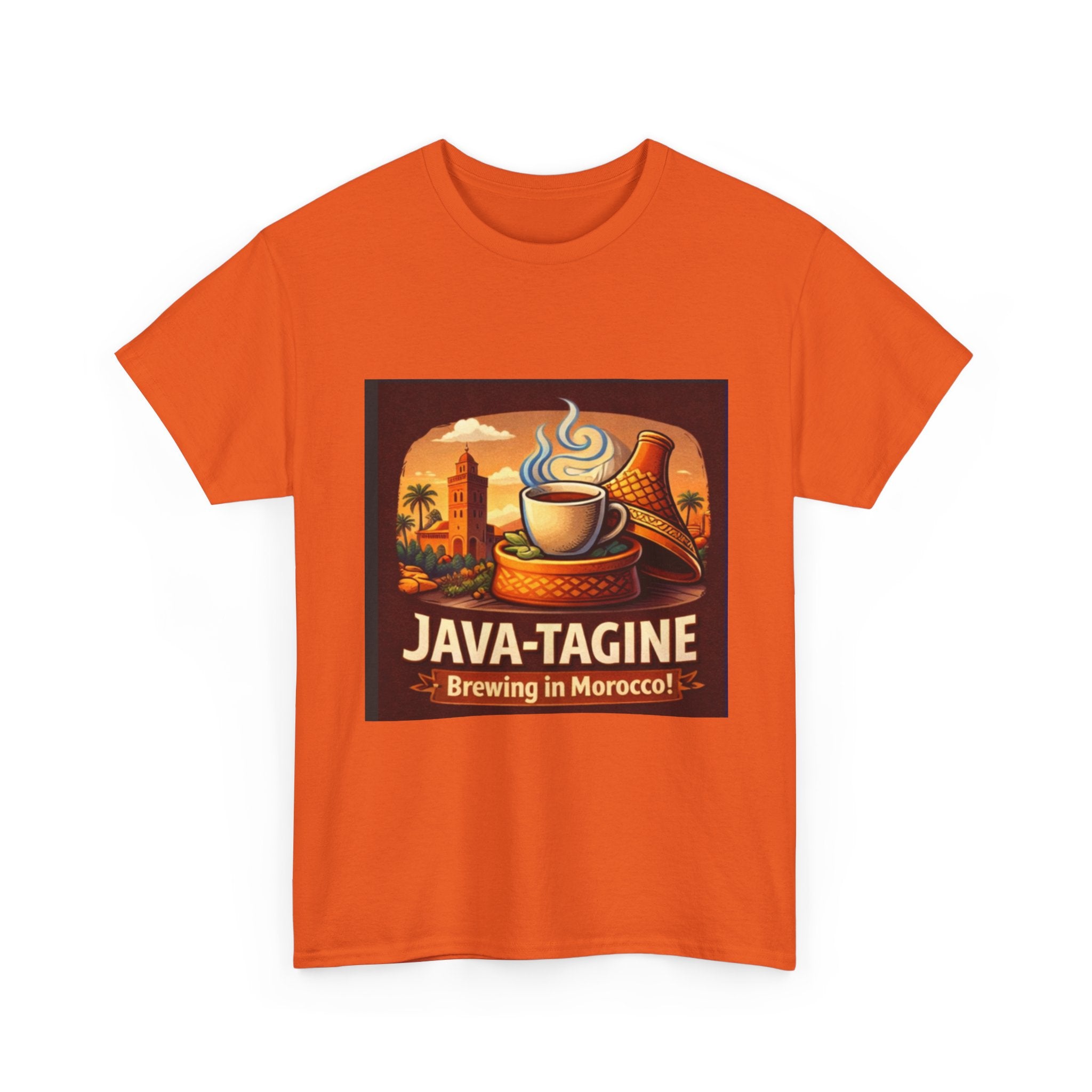 Java-Tagine Marrakech Graphic Tee | Moroccan Travel Tshirt