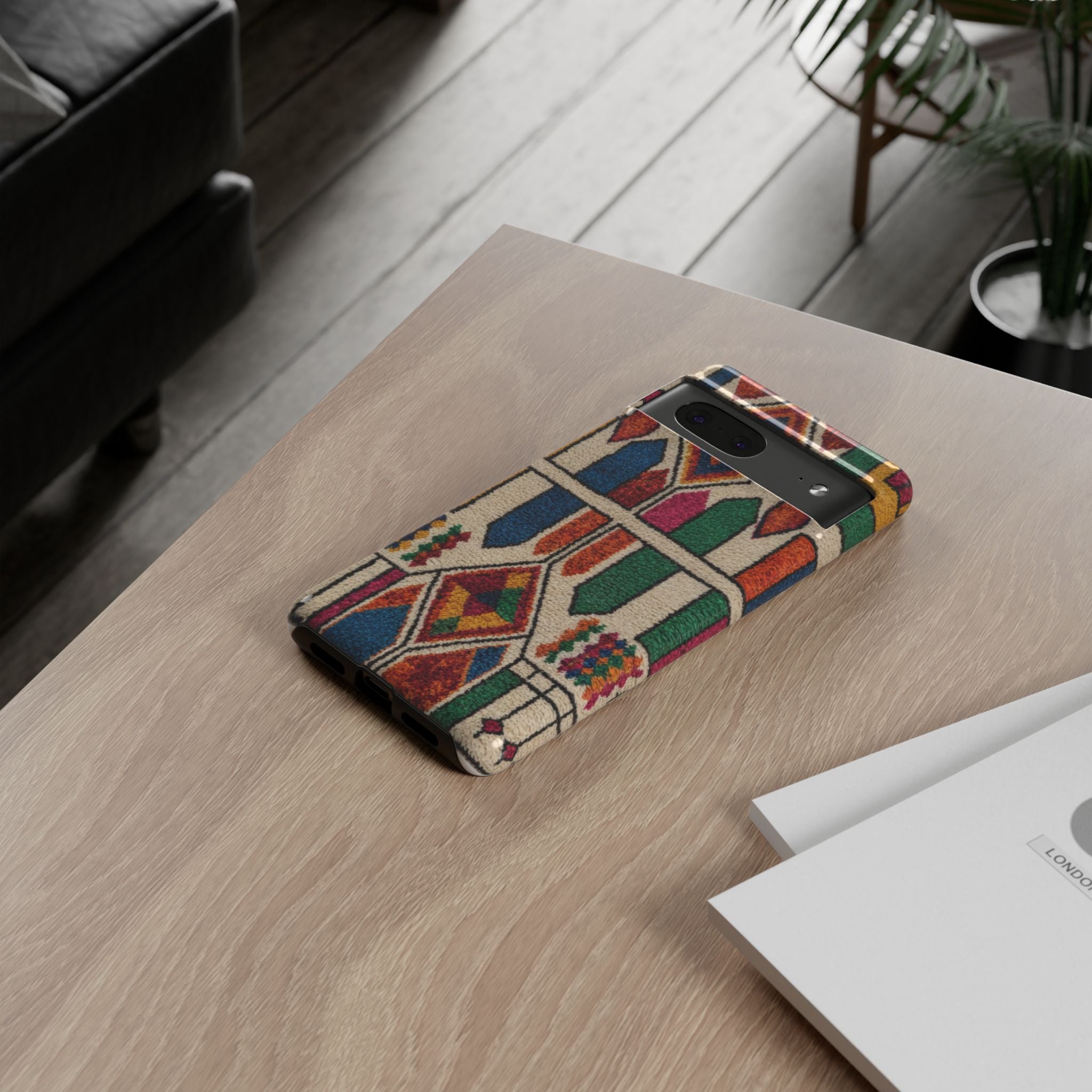 Colorful Moroccan Berber Pattern Phone Case | Tough Cases