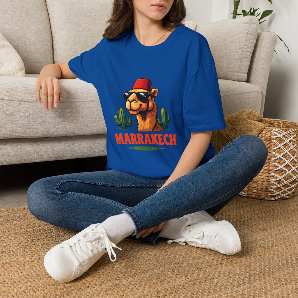 Marrakech Coco Chamelle T-Shirt | Moroccan Sunglasses Desert