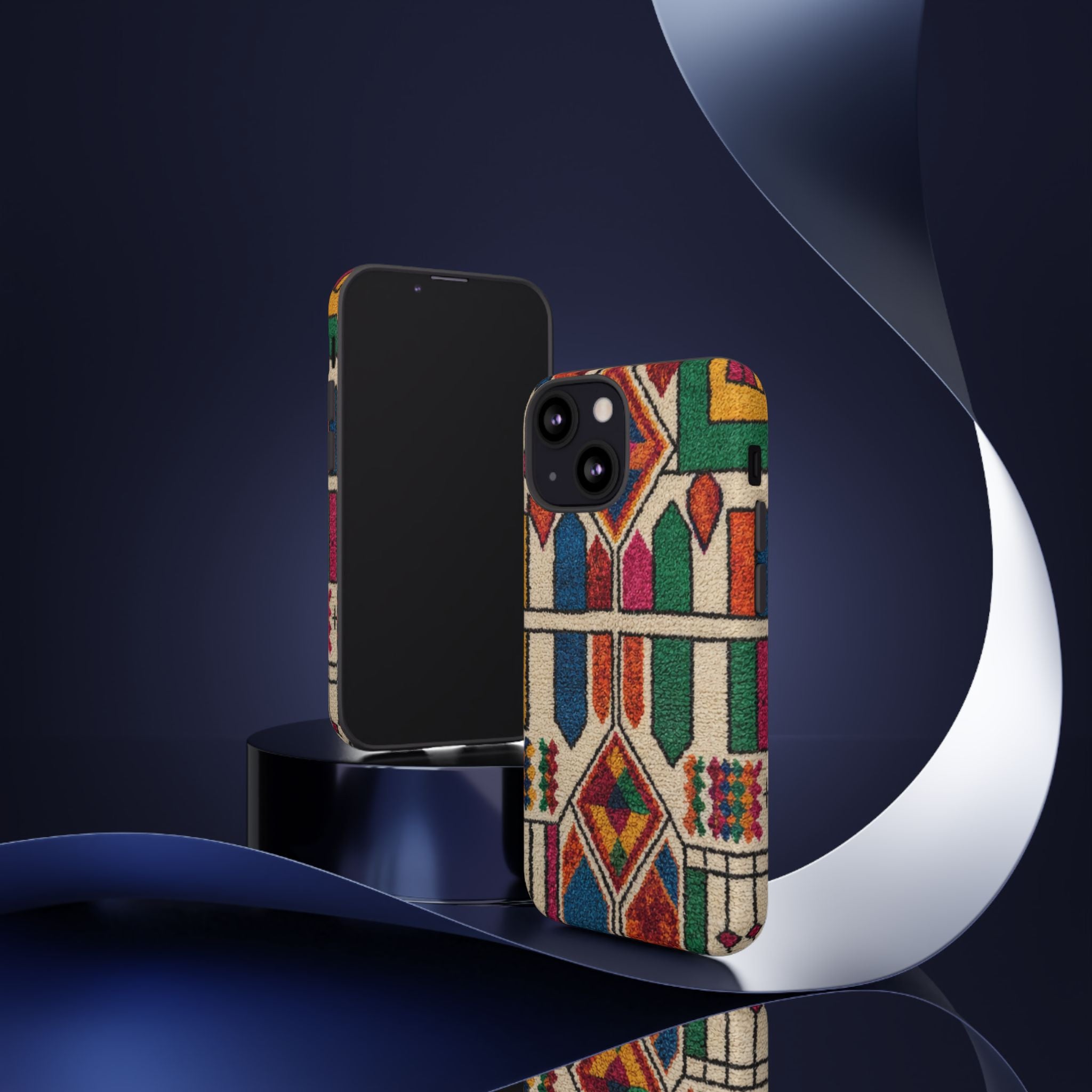 Colorful Moroccan Berber Pattern Phone Case | Tough Cases