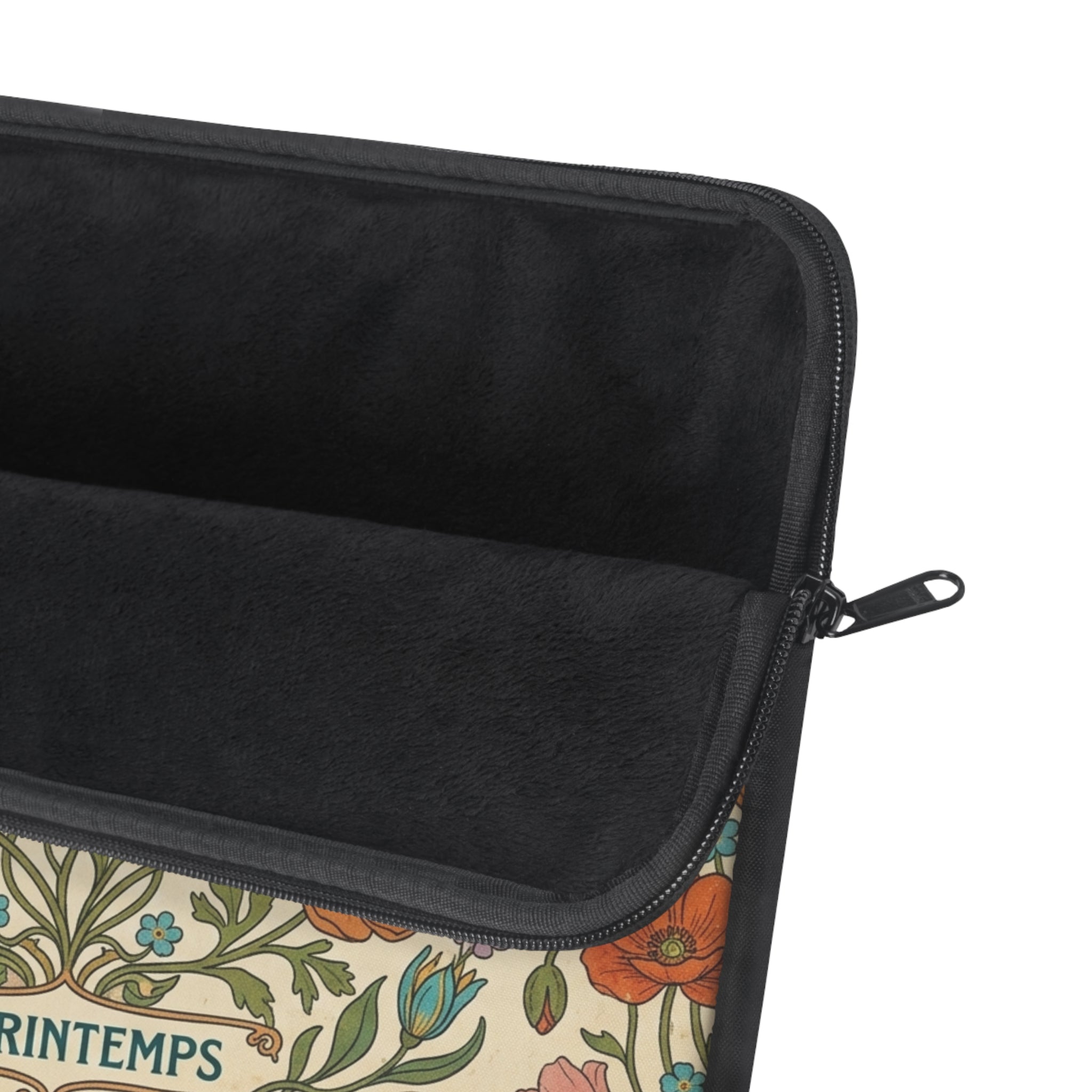 Le Printemps Floral Pattern Laptop Sleeve | Vintage Cottagecore Flowers