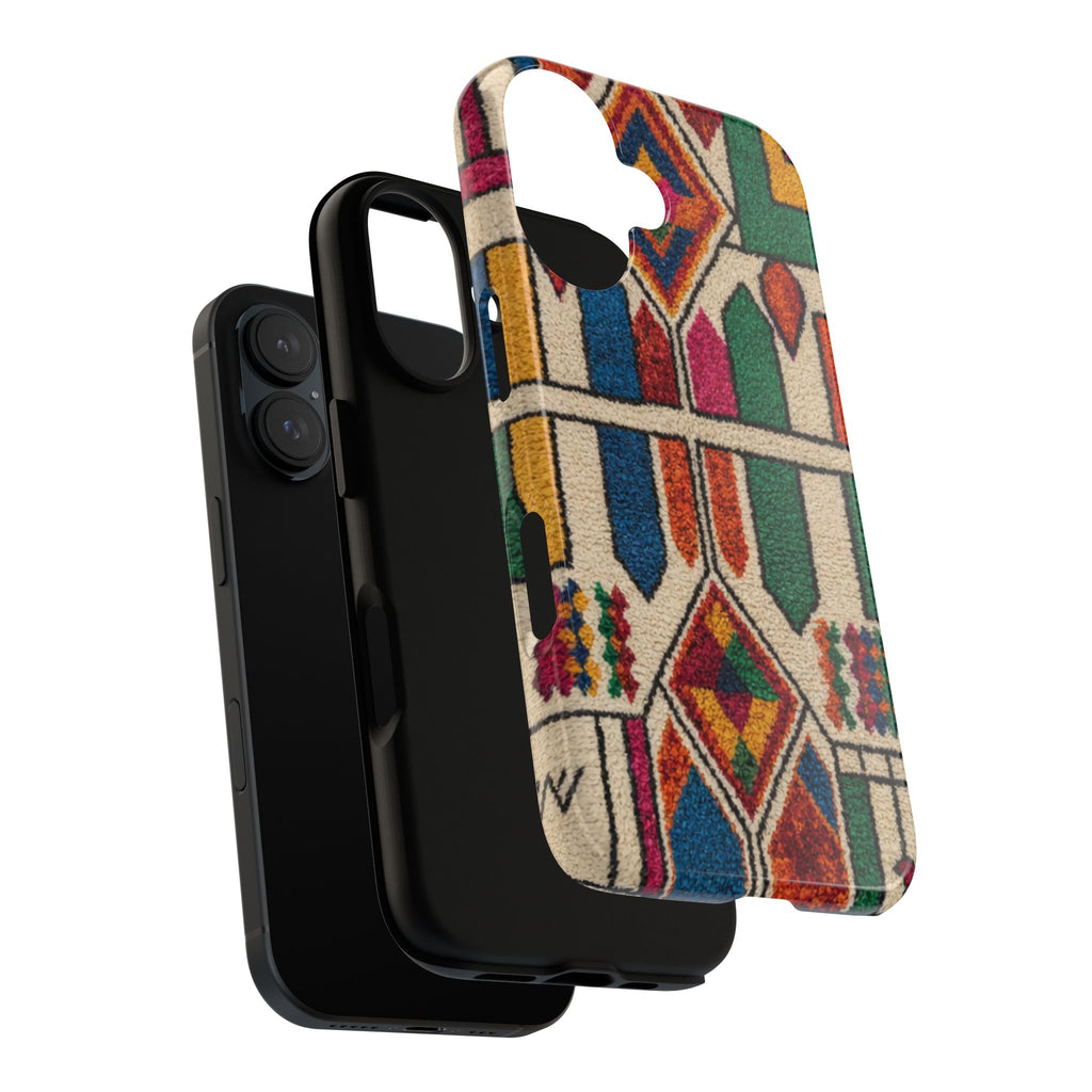 Colorful Moroccan Berber Pattern Phone Case | Tough Cases