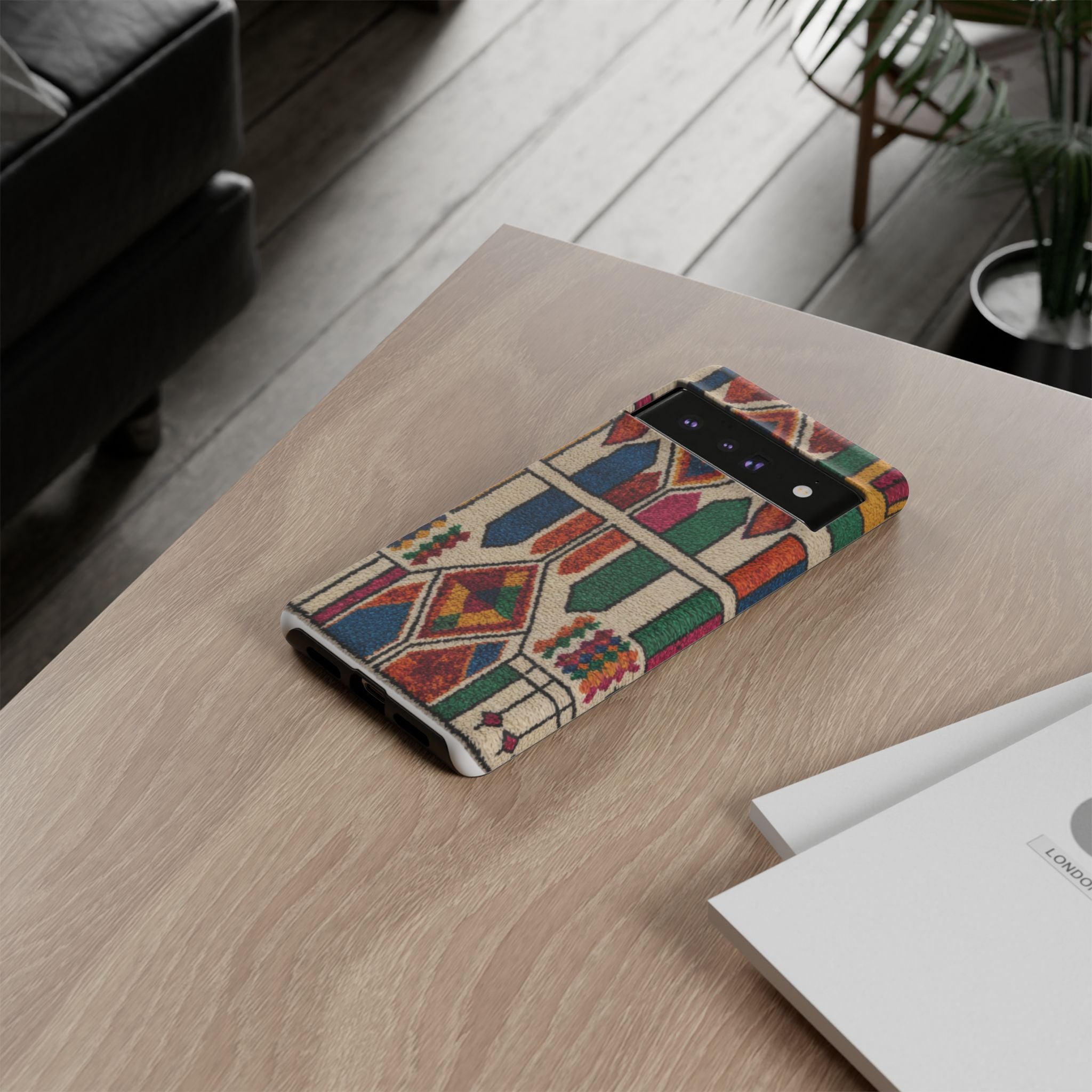 Colorful Moroccan Berber Pattern Phone Case | Tough Cases