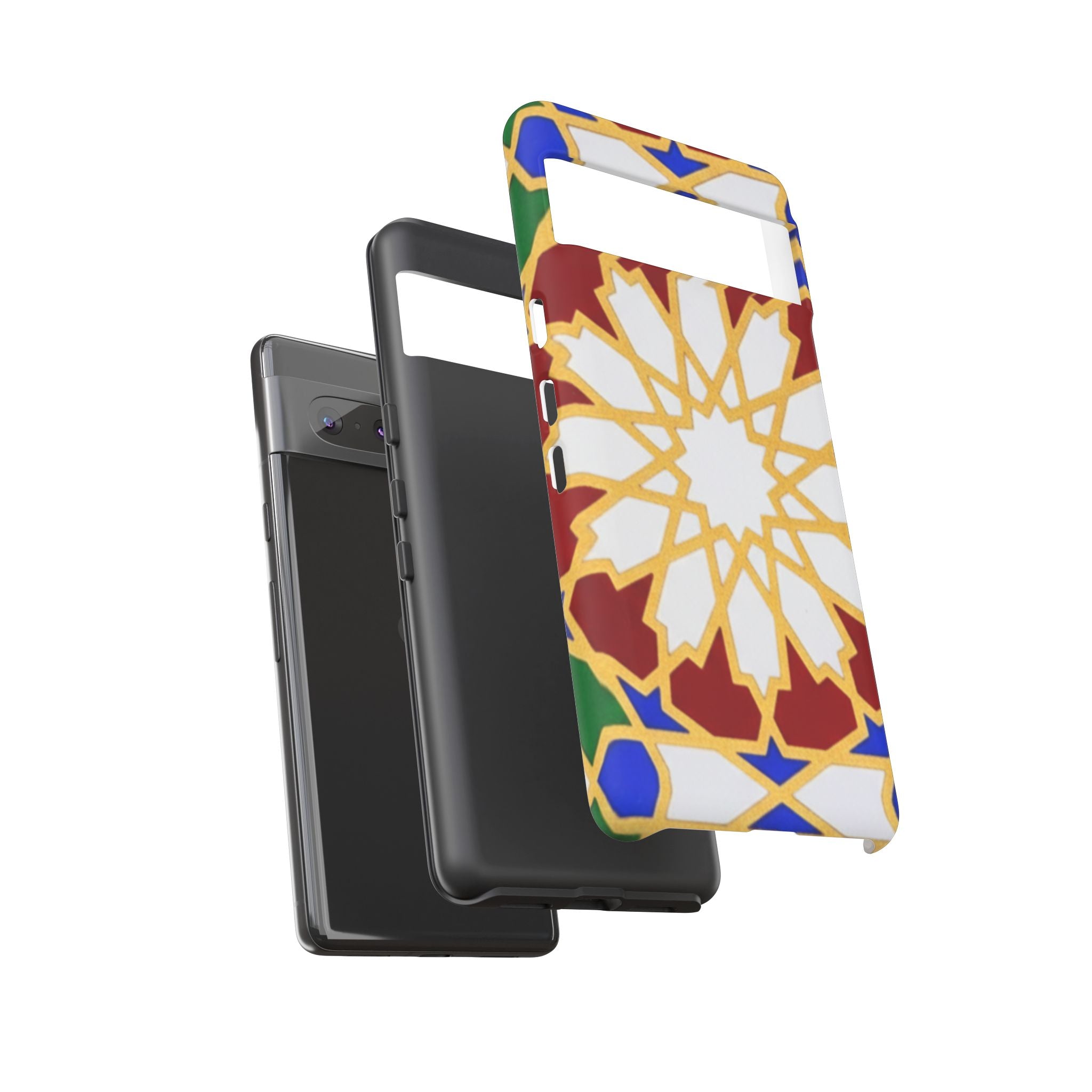 Geometric Moroccan Pattern Tough Case | Colorful Mosaic Phone Cover