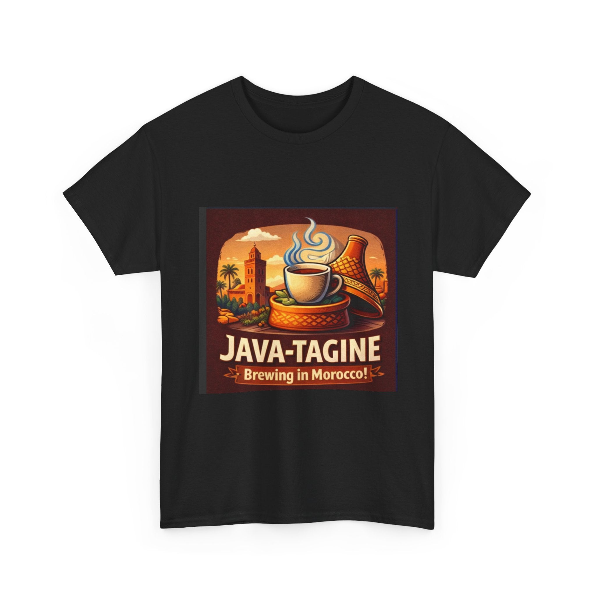 Java-Tagine Marrakech Graphic Tee | Moroccan Travel Tshirt