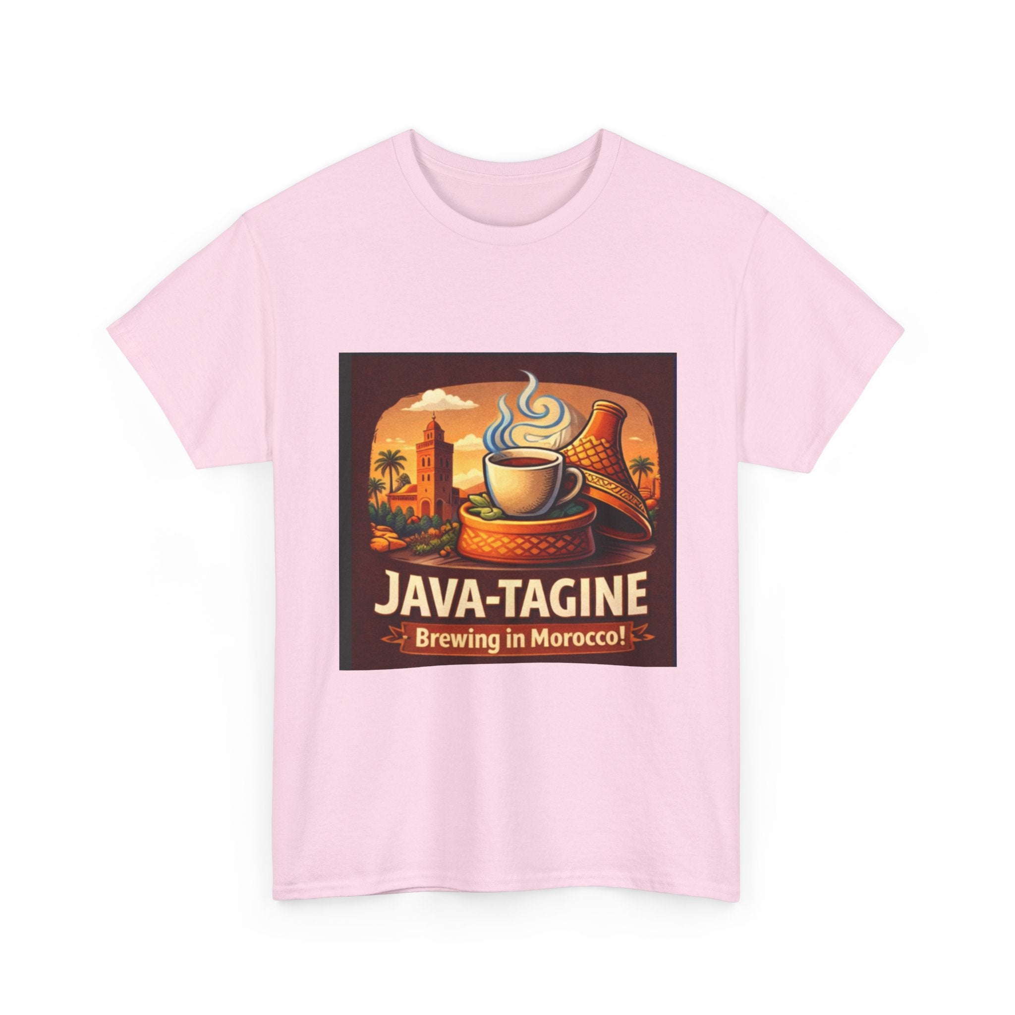 Java-Tagine Marrakech Graphic Tee | Moroccan Travel Tshirt