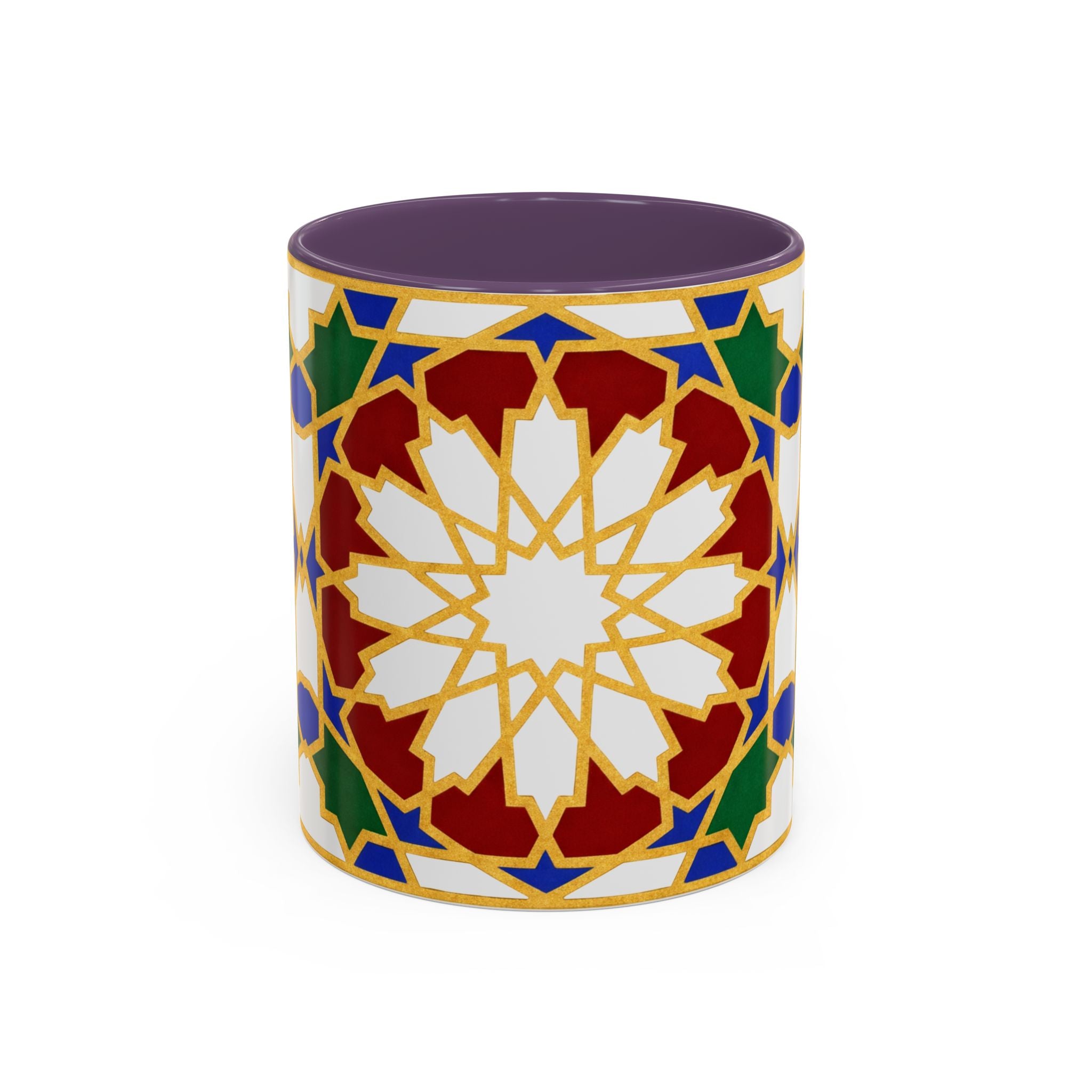 Geometric Moroccan Tile Mug | Accent Coffee Mug