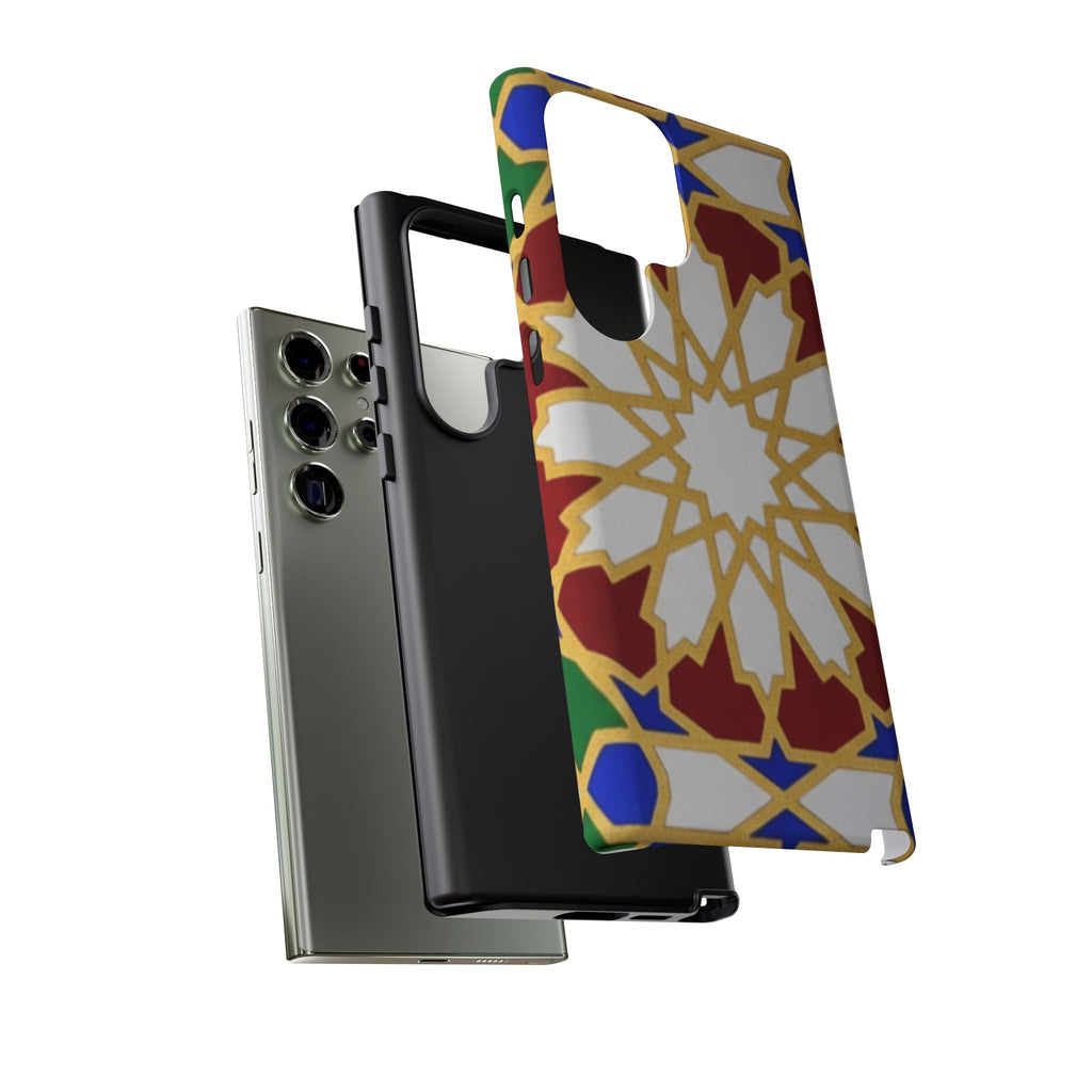 Geometric Moroccan Pattern Tough Case | Colorful Mosaic Phone Cover