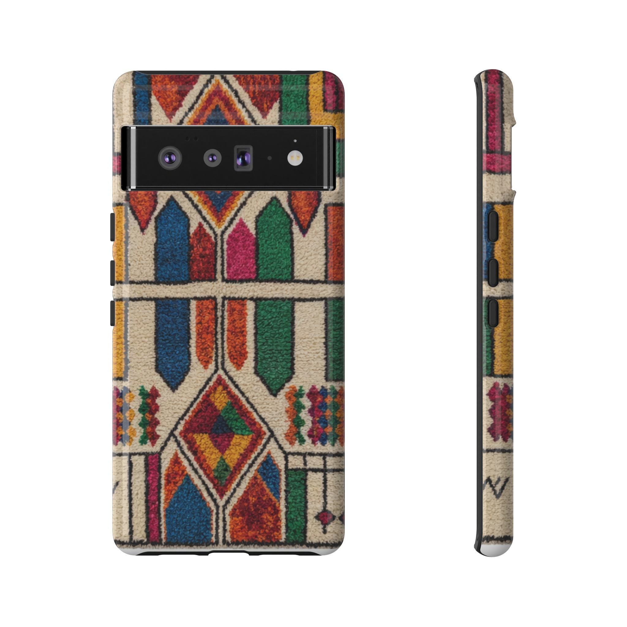 Colorful Moroccan Berber Pattern Phone Case | Tough Cases