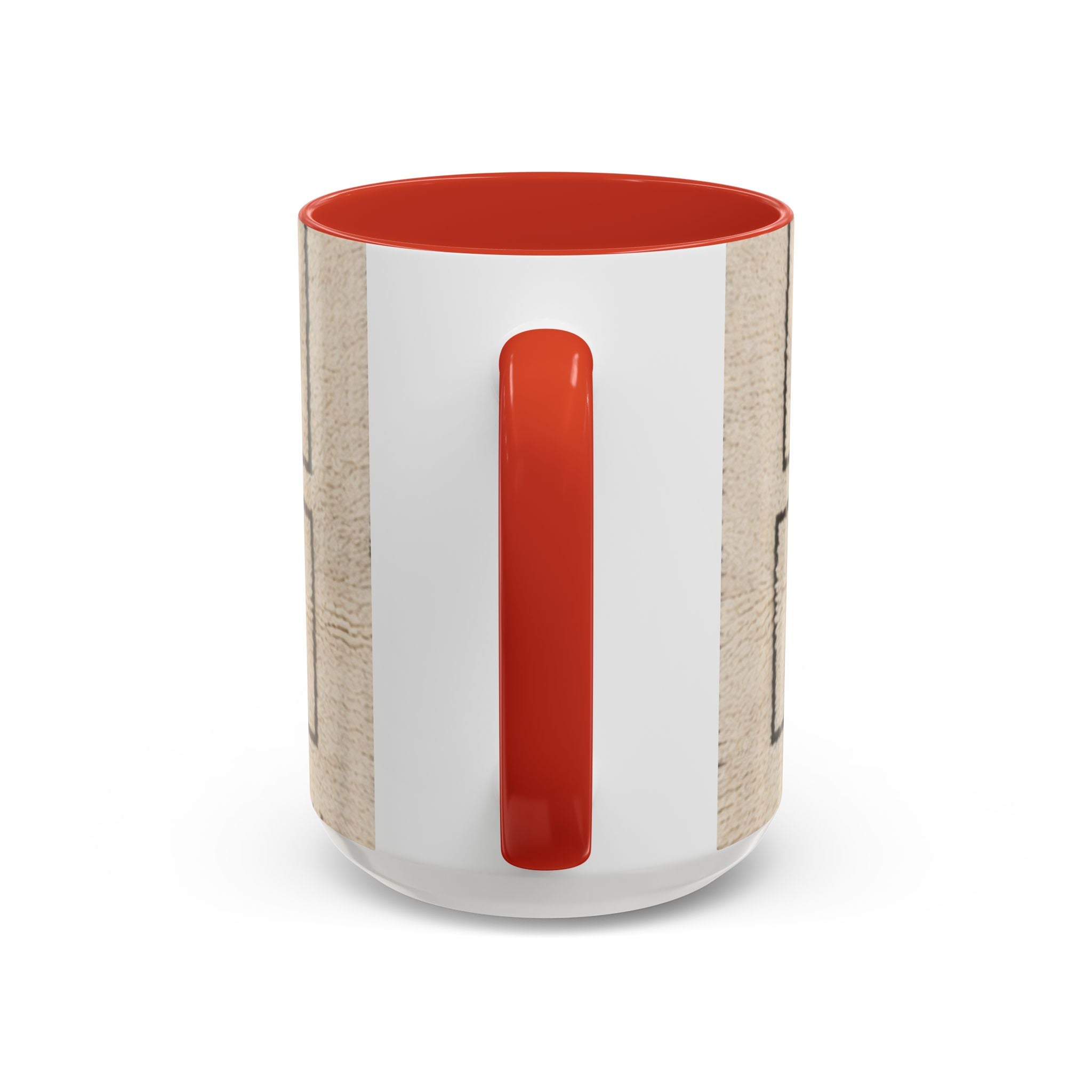 Neutral Geometric Pattern Mug | Accent Coffee Mug 11oz 15oz
