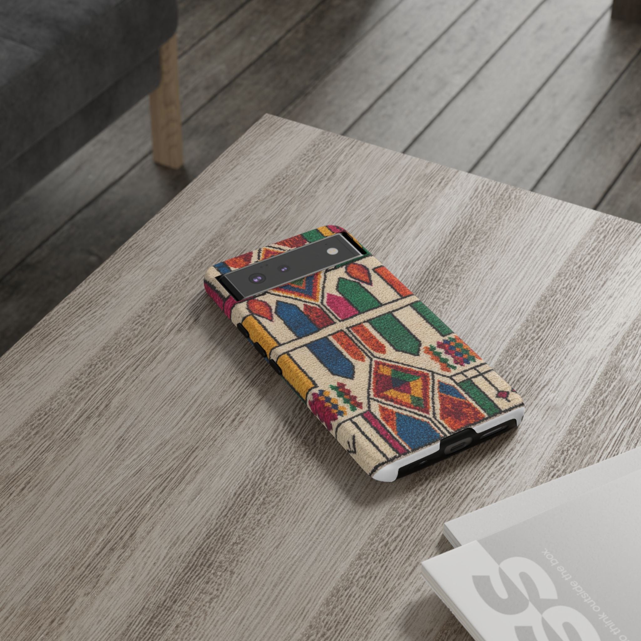 Colorful Moroccan Berber Pattern Phone Case | Tough Cases