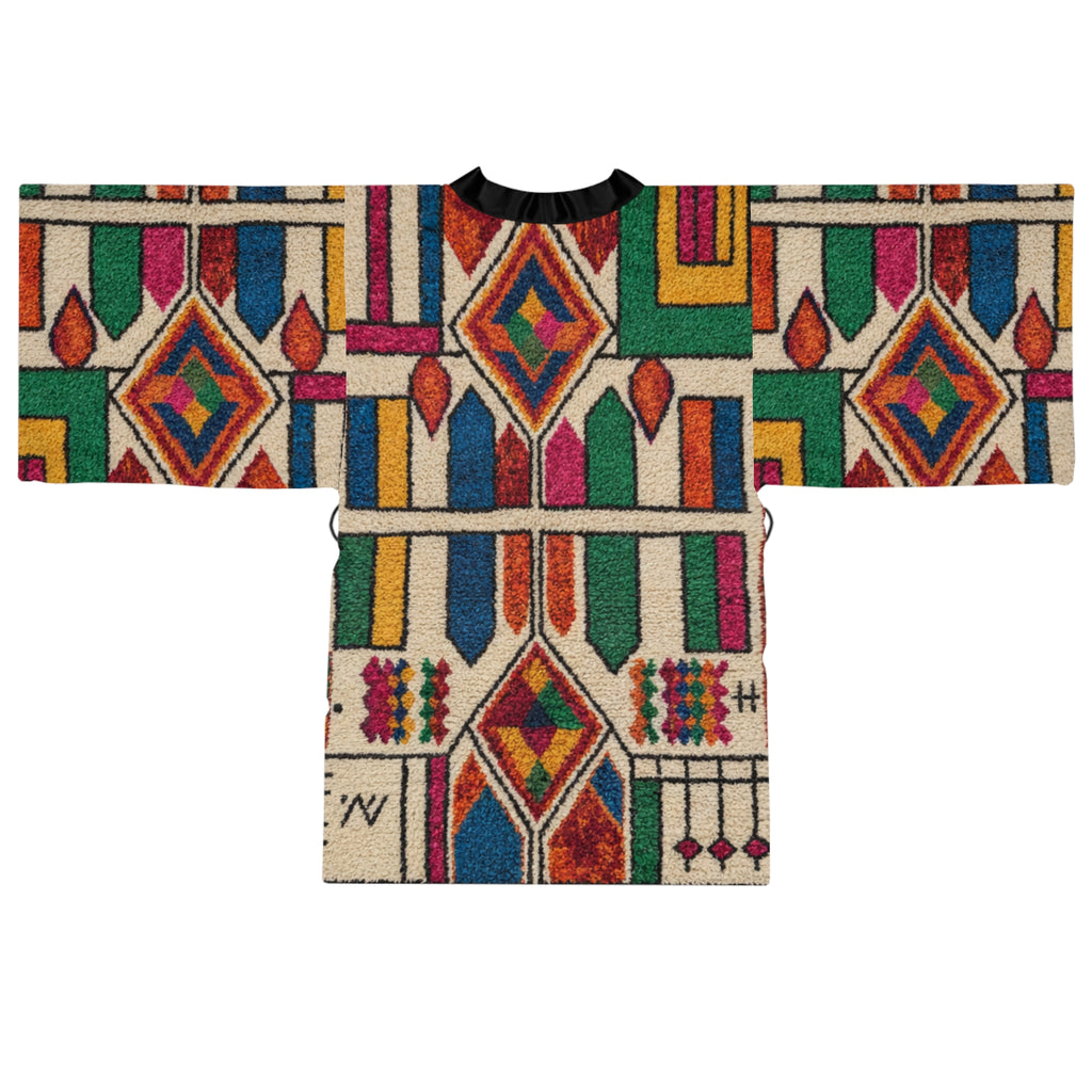 Colorful Geometric Moroccan Pattern Kimono