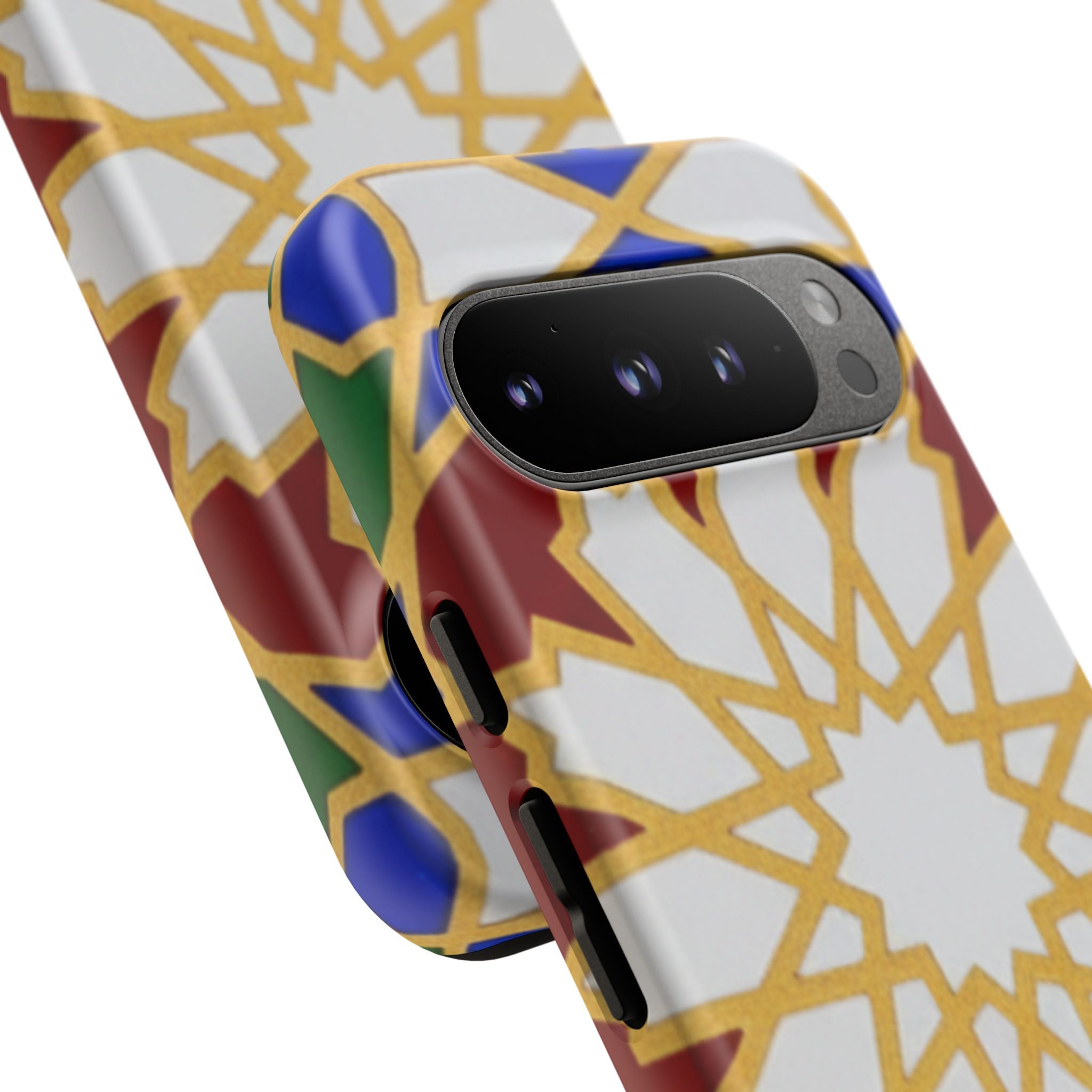 Geometric Moroccan Pattern Tough Case | Colorful Mosaic Phone Cover