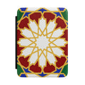 Geometric Star Mosaic Kindle Case | Islamic Pattern, Colorful Medallion