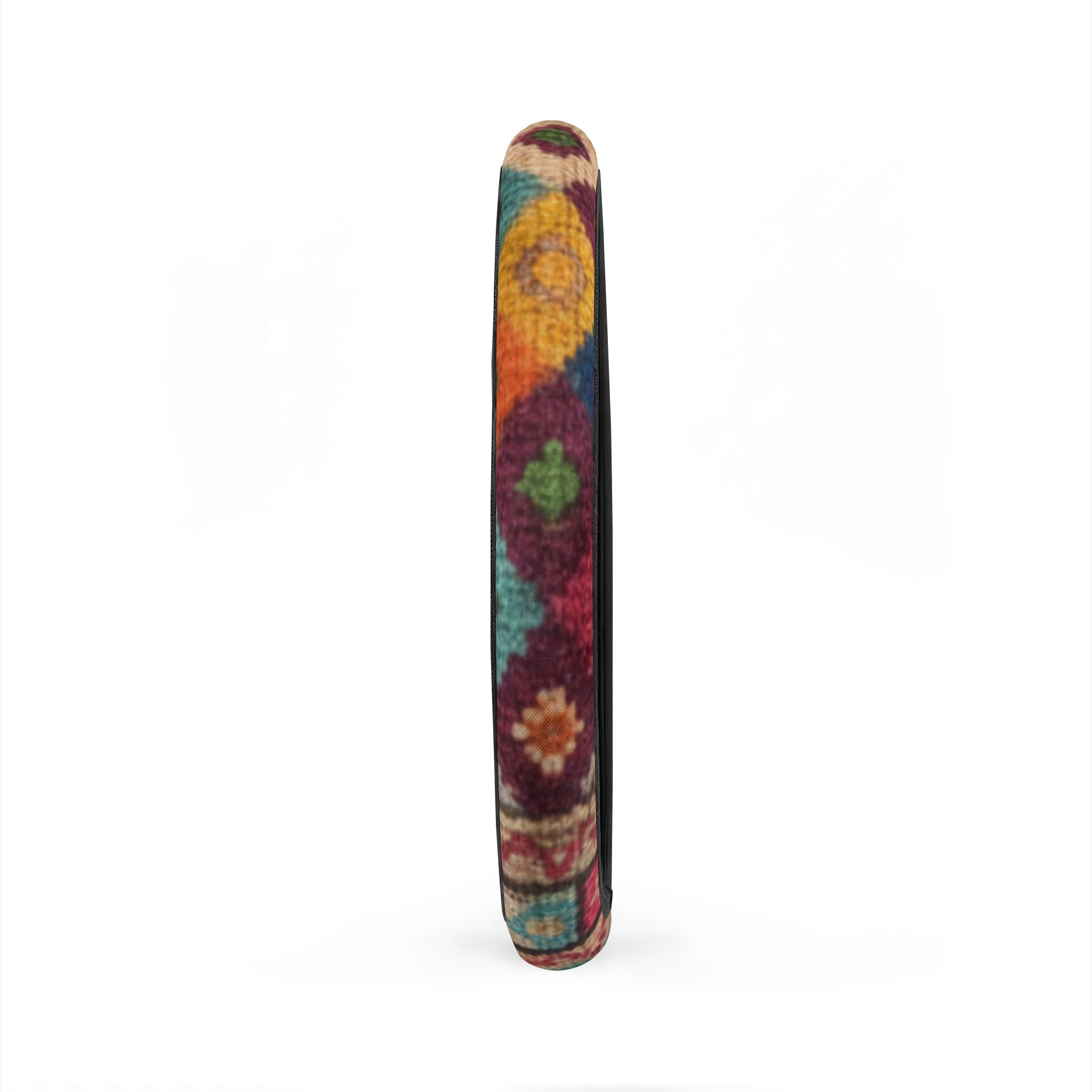 Boho Floral Pattern Car Steering Wheel Cover | Colorful Tie-Dye Inspired