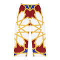 Moroccan Geometric Pattern Pajama Pants | All-Over Print