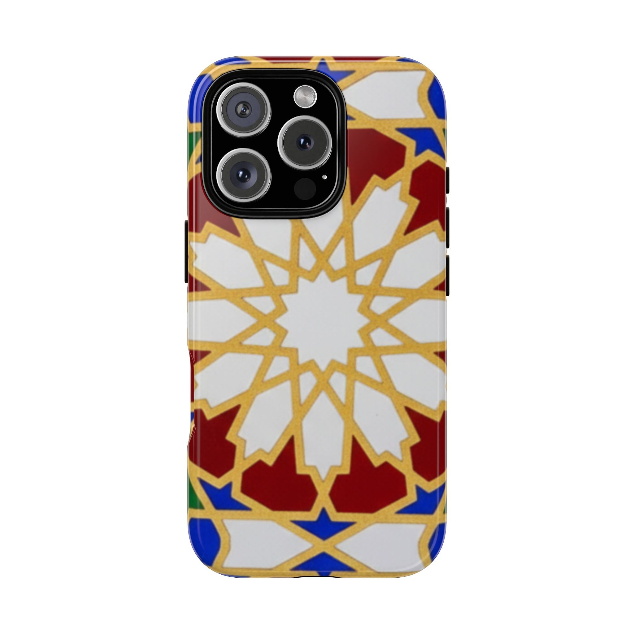 Geometric Moroccan Pattern Tough Case | Colorful Mosaic Phone Cover