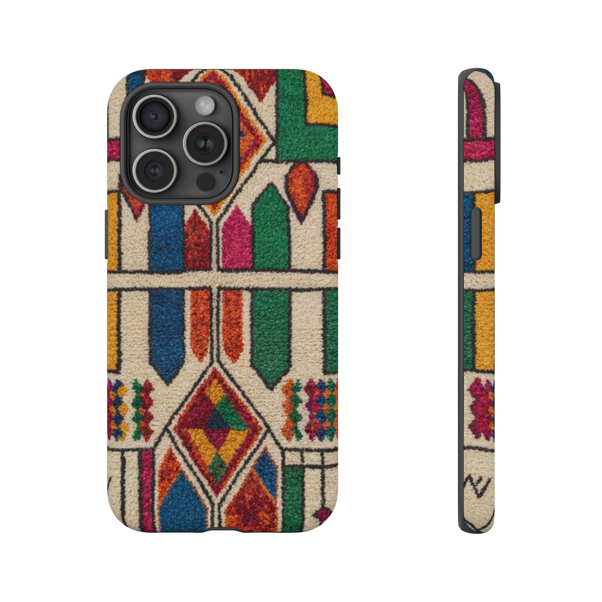 Colorful Moroccan Berber Pattern Phone Case | Tough Cases