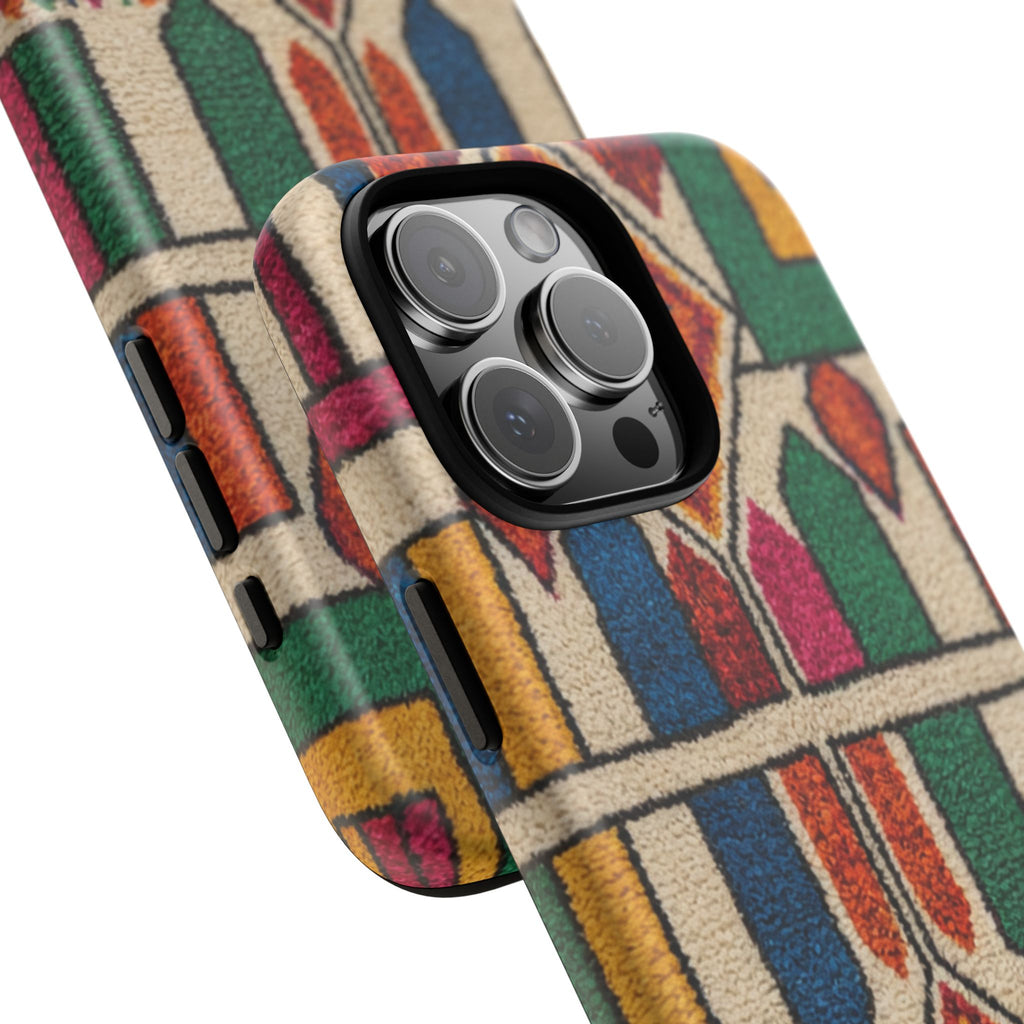 Colorful Moroccan Berber Pattern Phone Case | Tough Cases