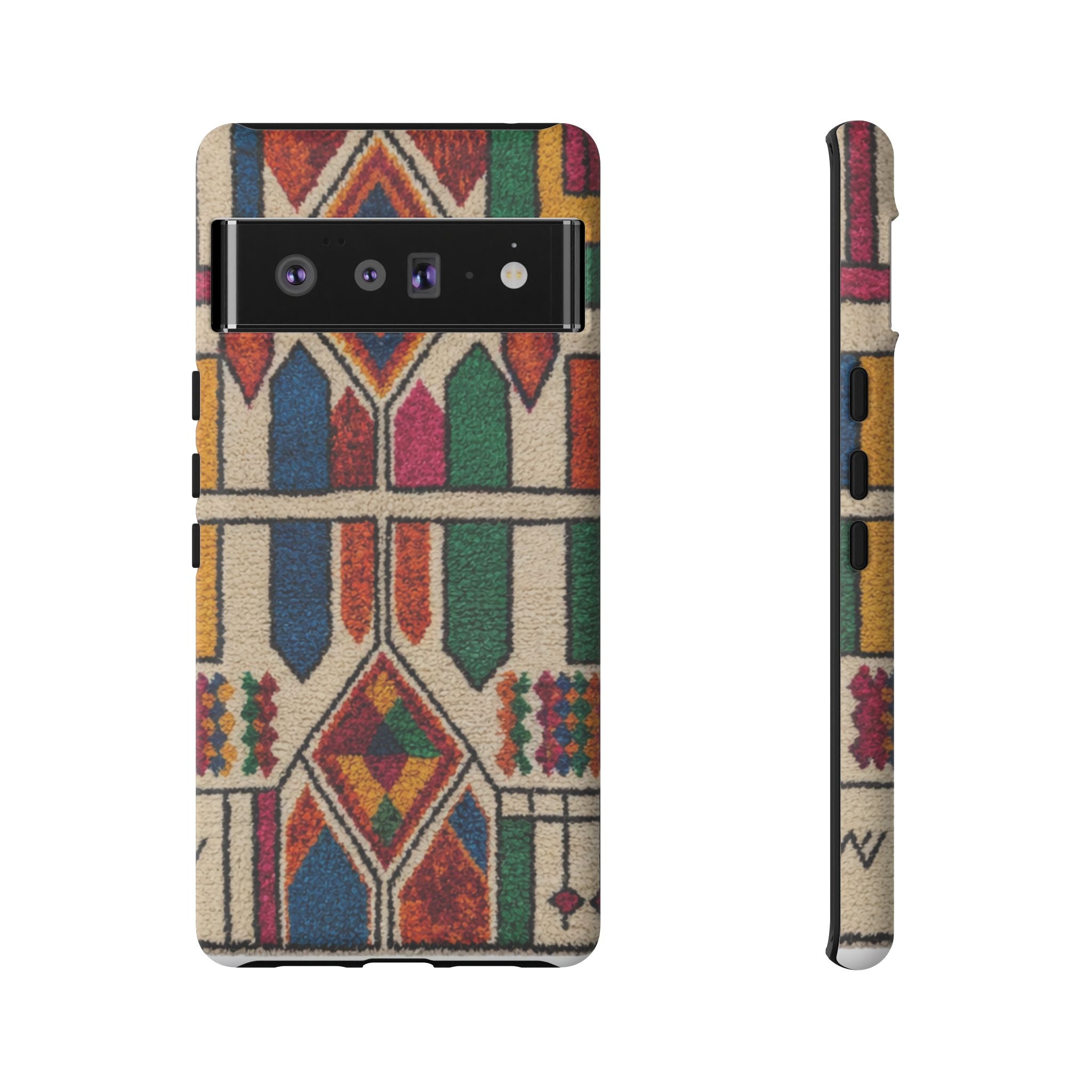 Colorful Moroccan Berber Pattern Phone Case | Tough Cases