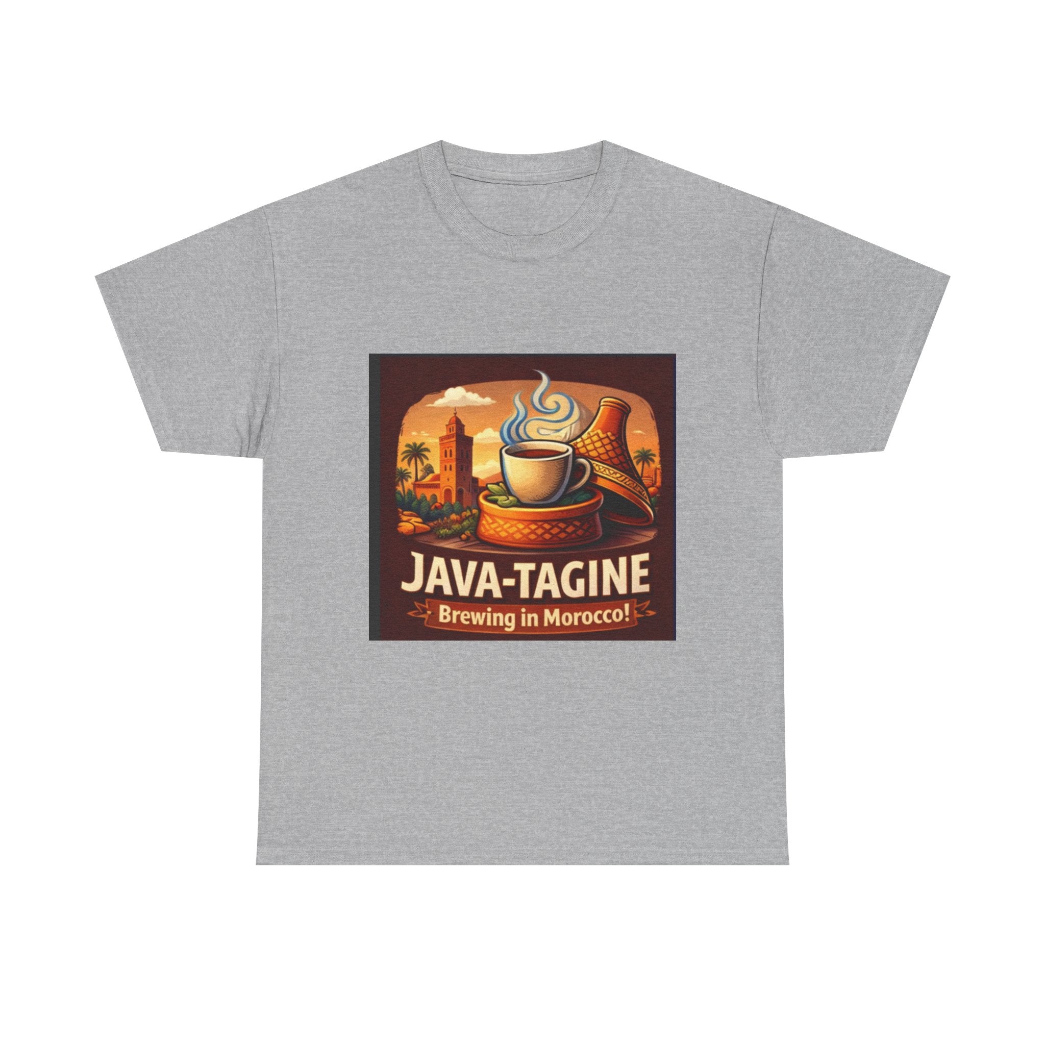 Java-Tagine Marrakech Graphic Tee | Moroccan Travel Tshirt