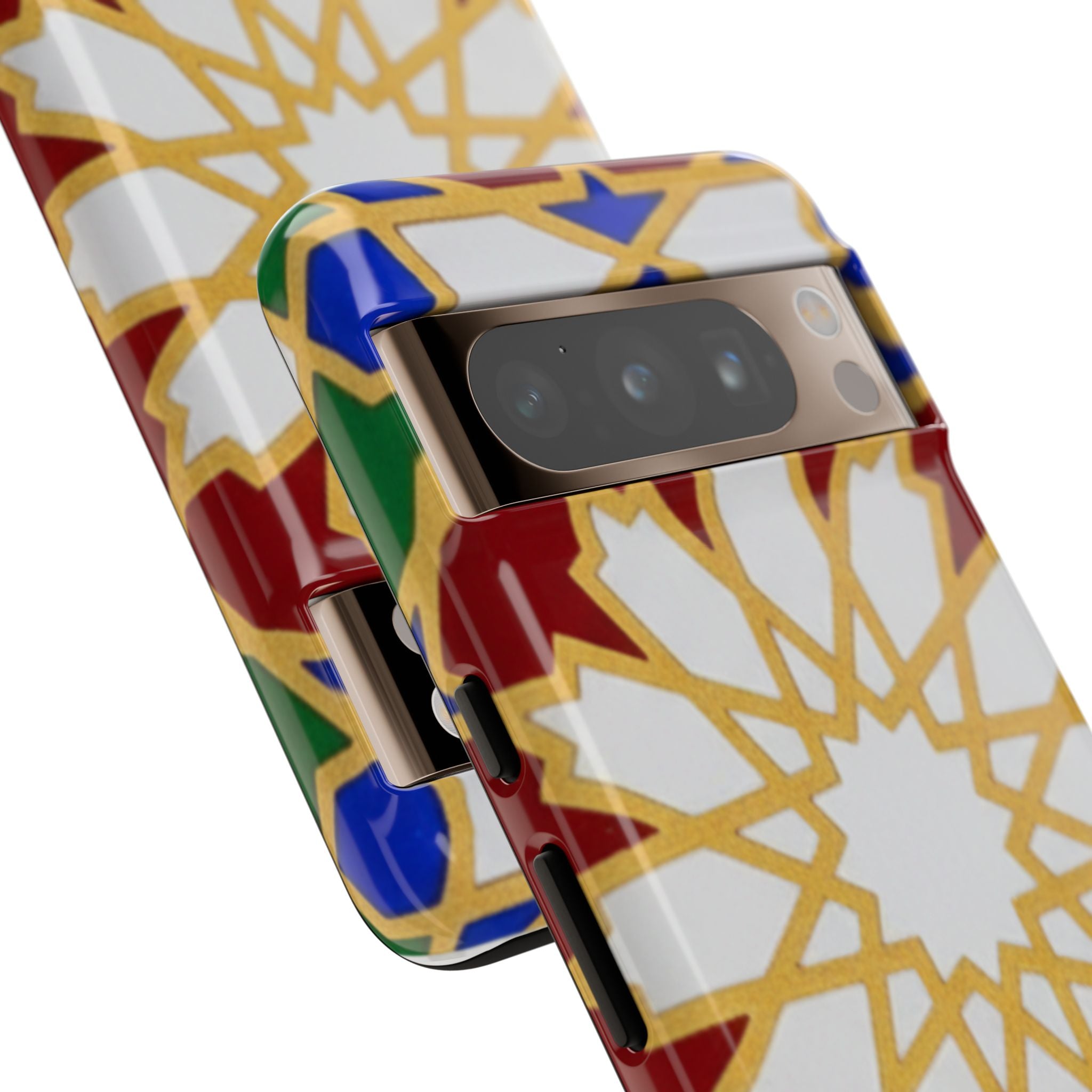 Geometric Moroccan Pattern Tough Case | Colorful Mosaic Phone Cover