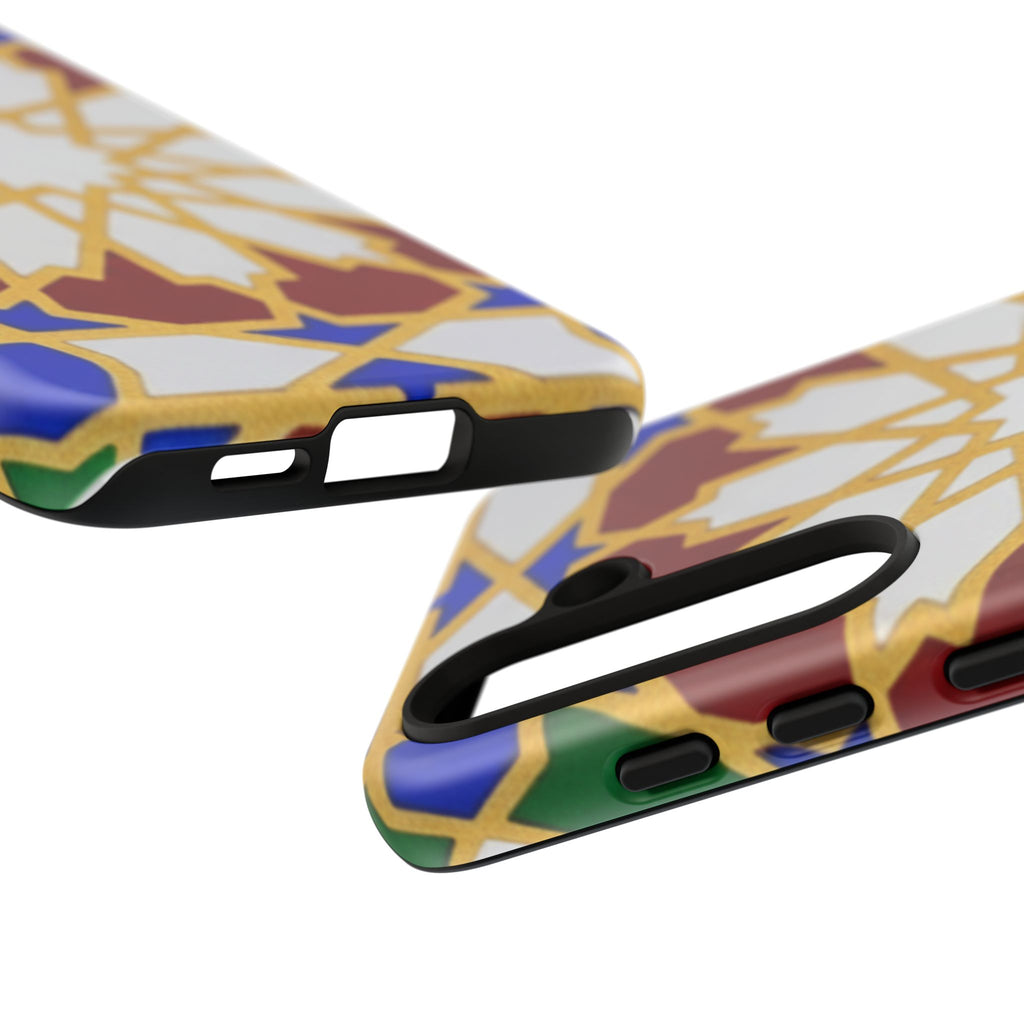 Geometric Moroccan Pattern Tough Case | Colorful Mosaic Phone Cover