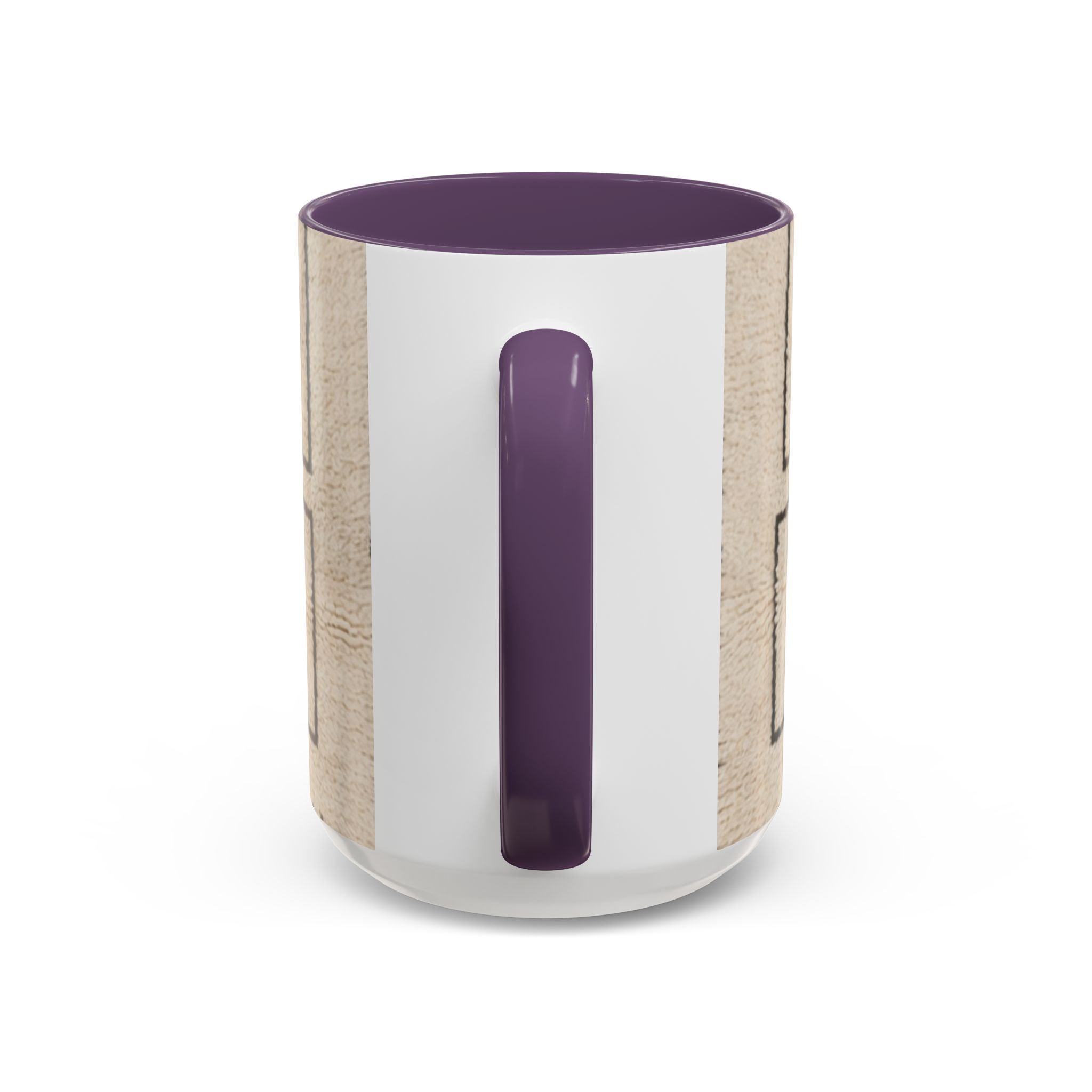 Neutral Geometric Pattern Mug | Accent Coffee Mug 11oz 15oz