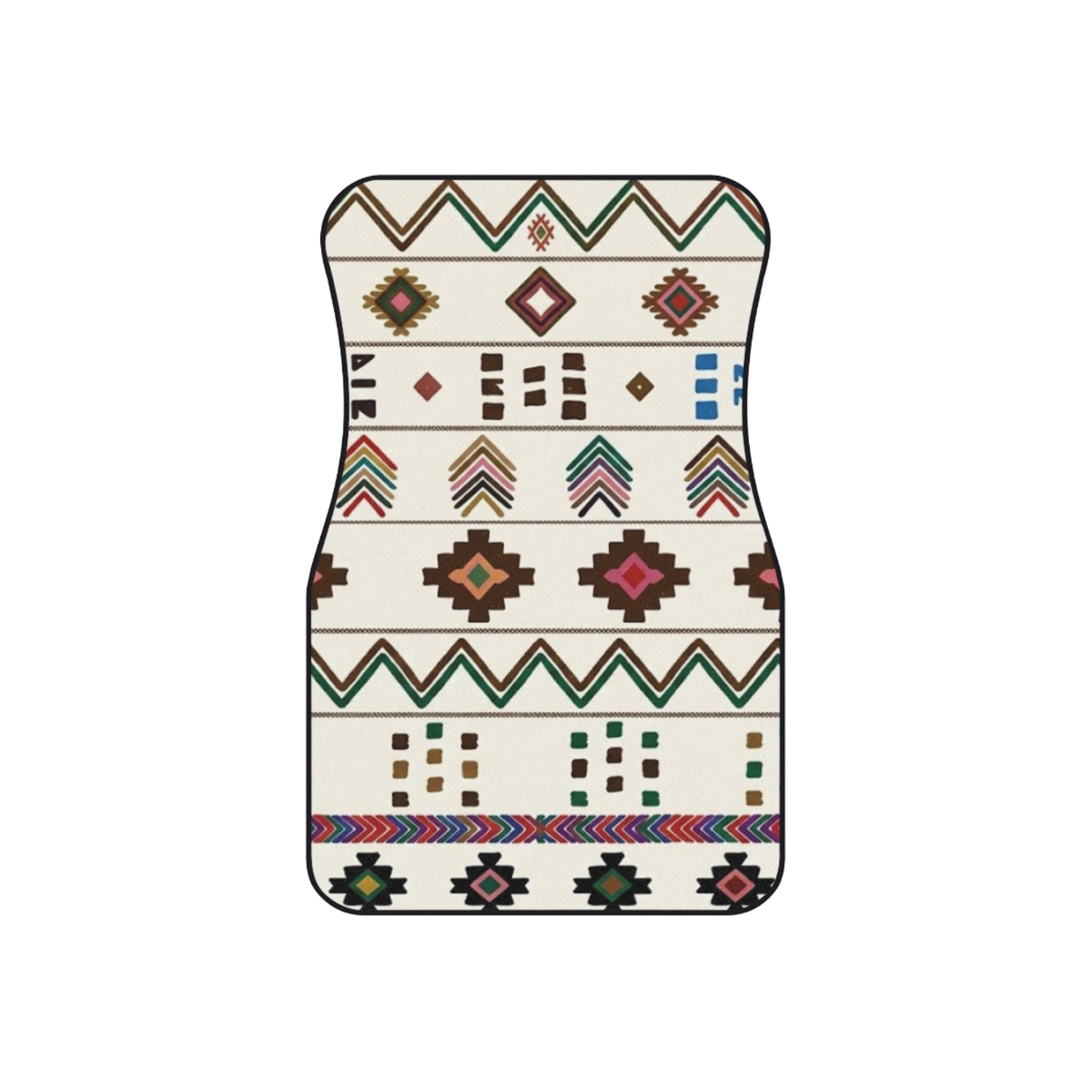 Southwestern Aztec Pattern Car Mats