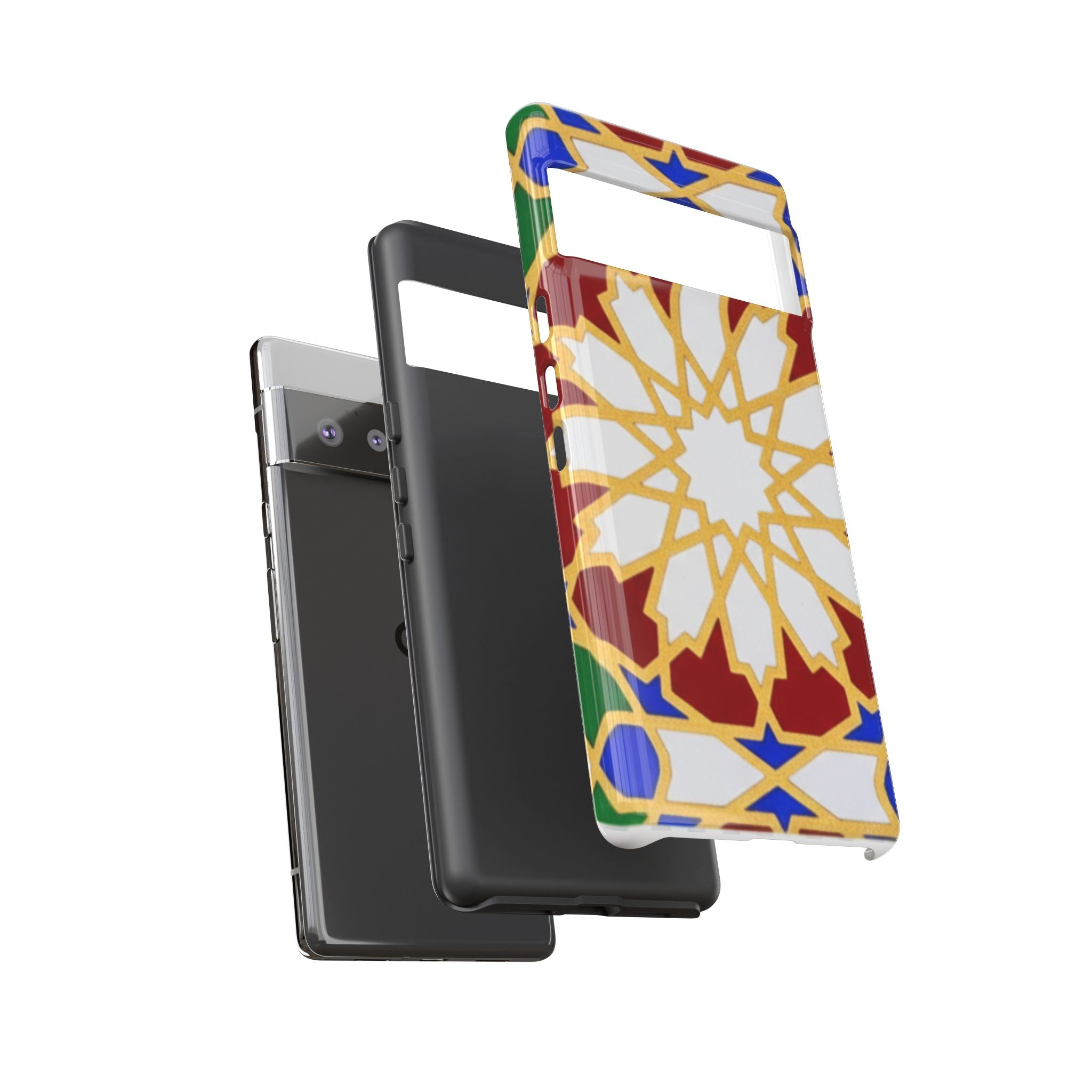 Geometric Moroccan Pattern Tough Case | Colorful Mosaic Phone Cover