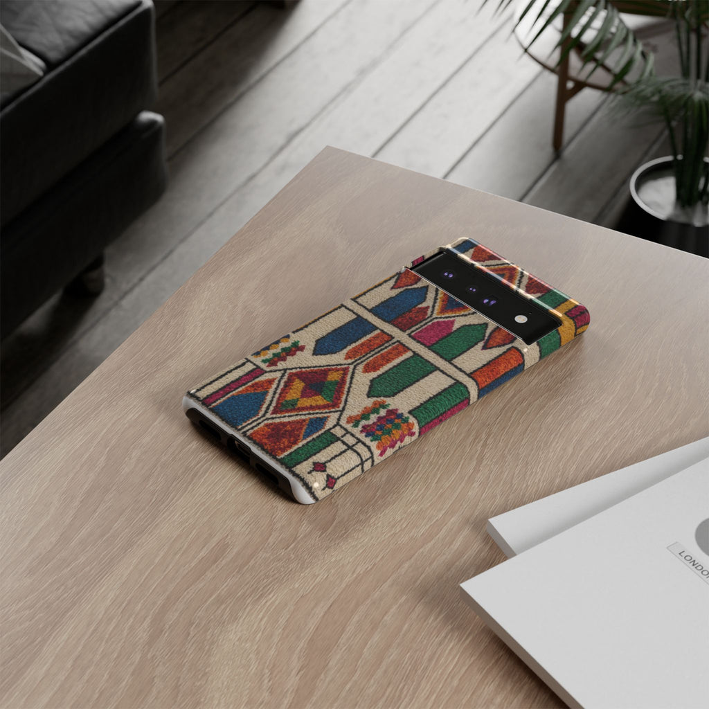Colorful Moroccan Berber Pattern Phone Case | Tough Cases
