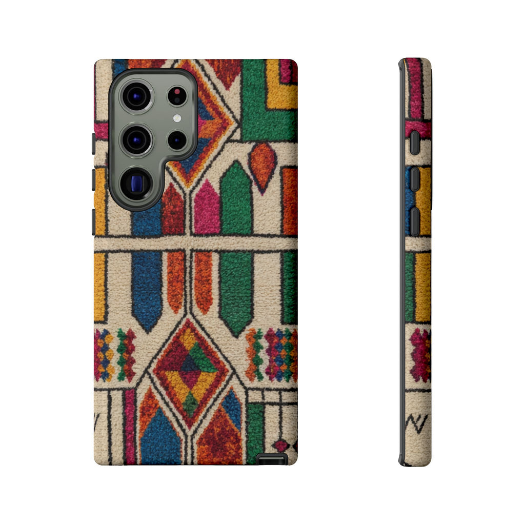 Colorful Moroccan Berber Pattern Phone Case | Tough Cases