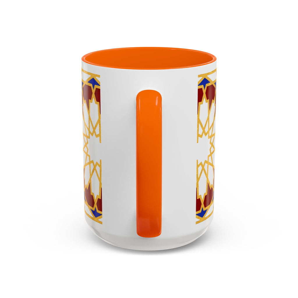 Geometric Moroccan Tile Mug | Accent Coffee Mug