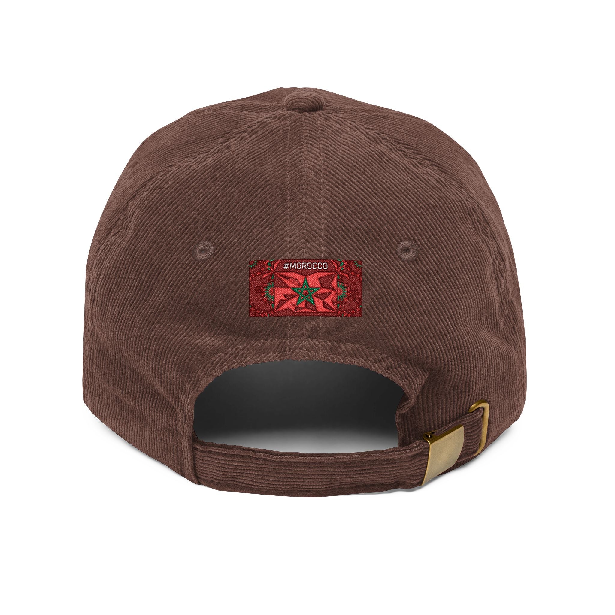 Vintage Morocco flag Cap | Corduroy Baseball Hat