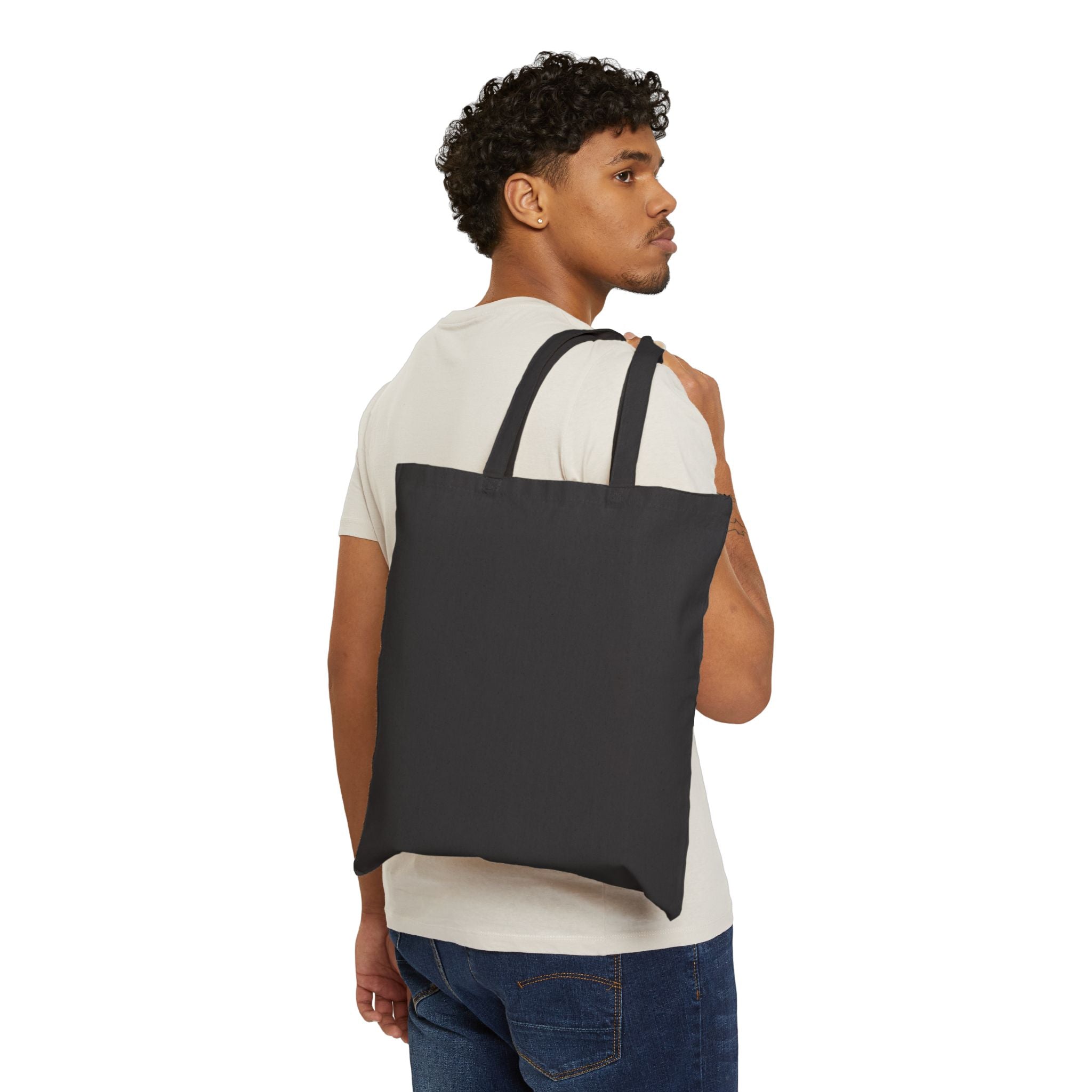 Geometric Moroccan Tile Tote | Canvas Bag, Boho Pattern